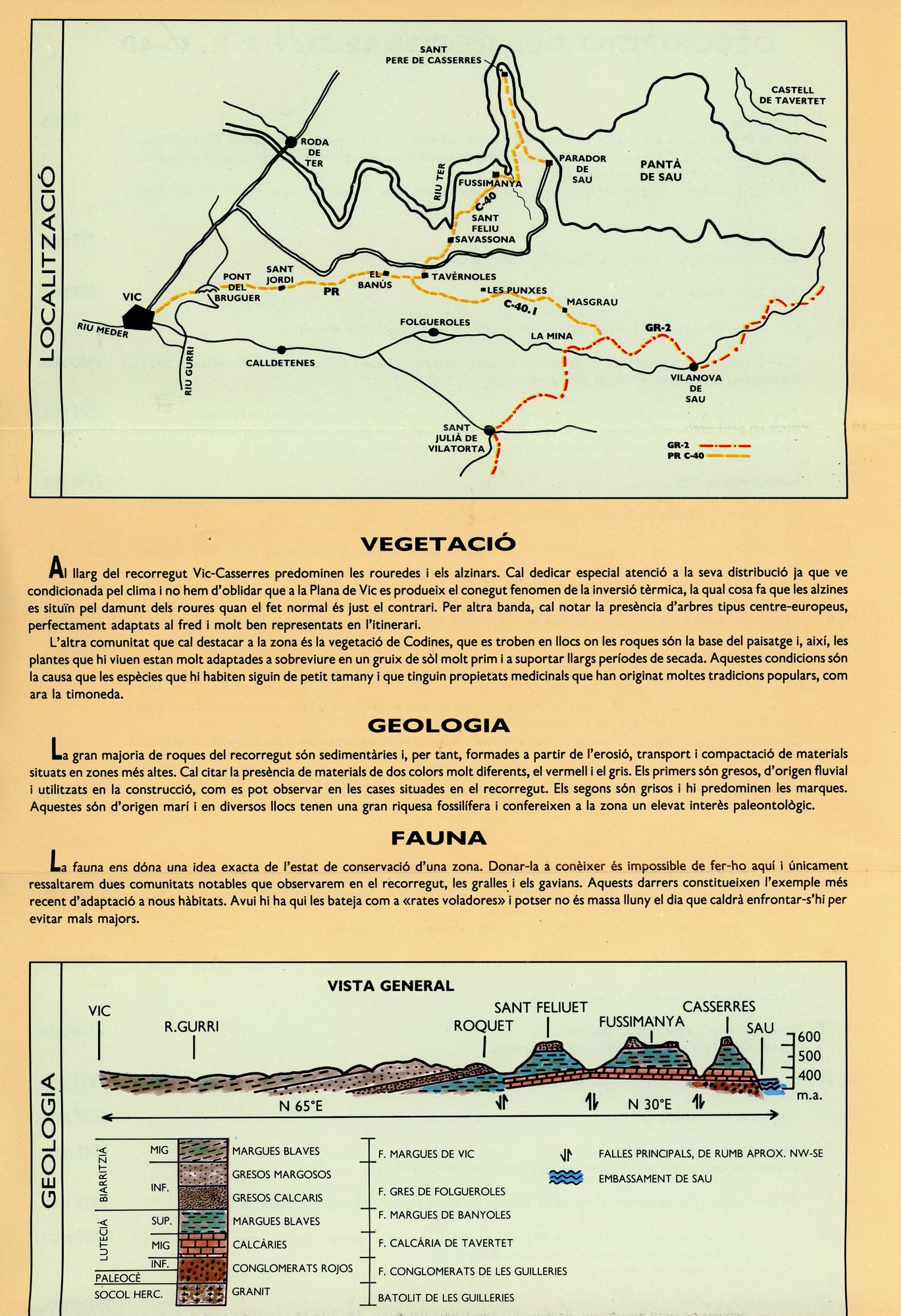 P. R. C-40 : Vic Sant Pere de Casserres - Miniatura 2