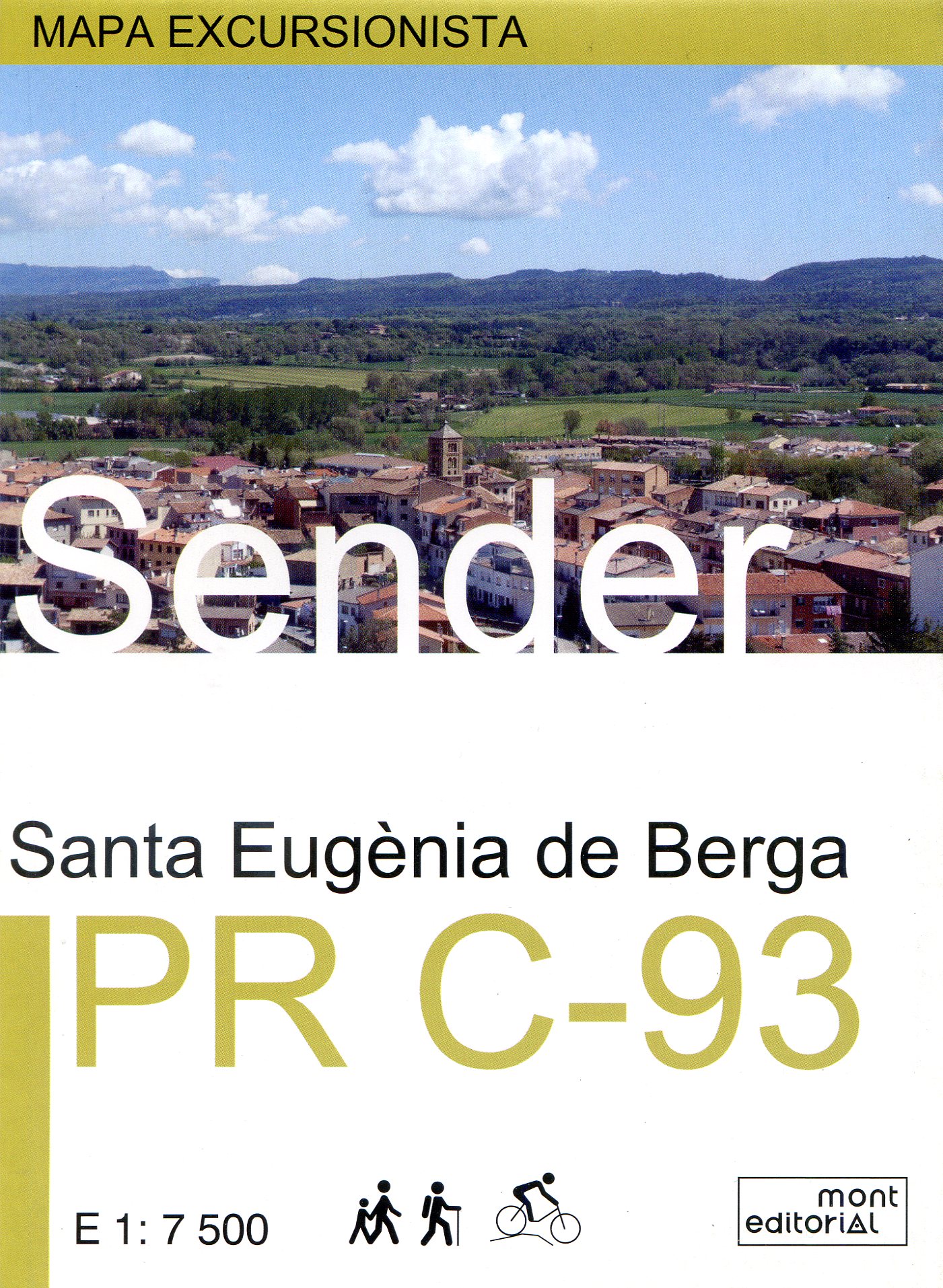 Santa Eugènia de Berga : PR C-93 : Sender - Portada