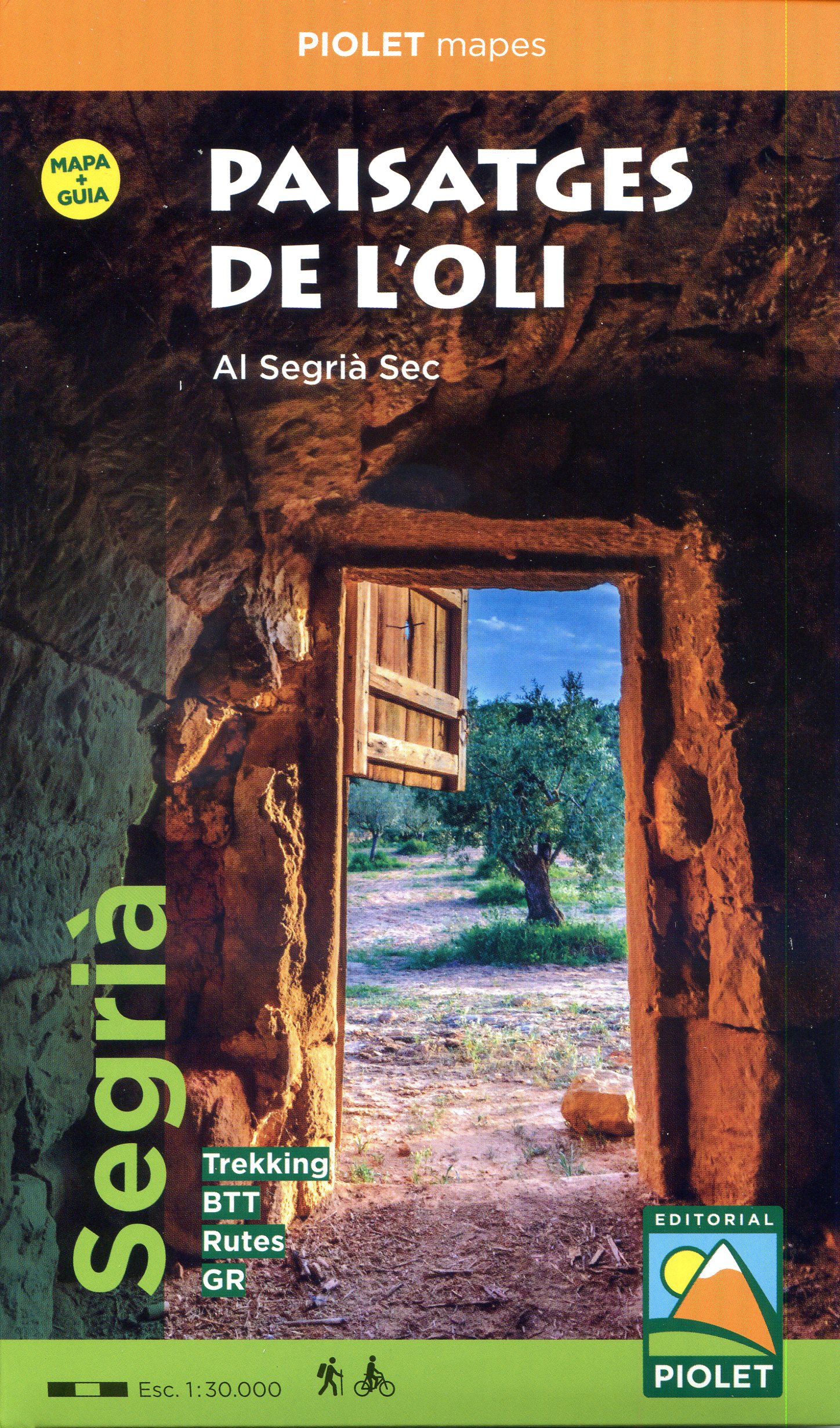 Paisatges de l'oli : Al Segrià Sec : Segrià : Trekking : BTT : Rutes : GR - Portada