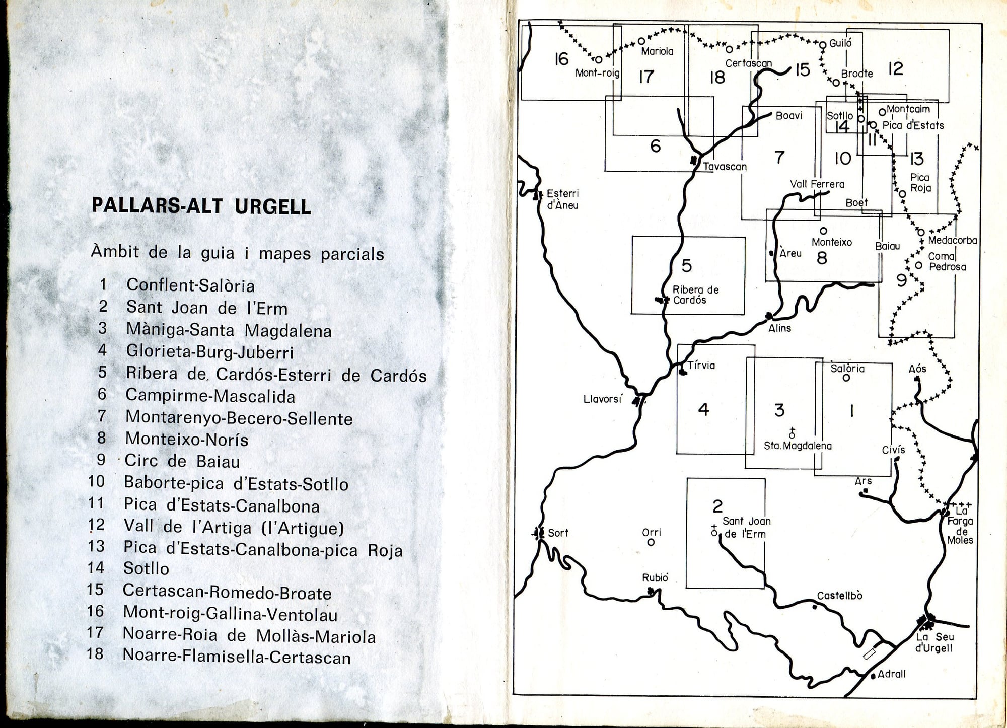 Pallars-Alt Urgell (De la Noguera Pallaresa al Segre) Pica d'Estats-Sotllo-Montroig... - Miniatura 2