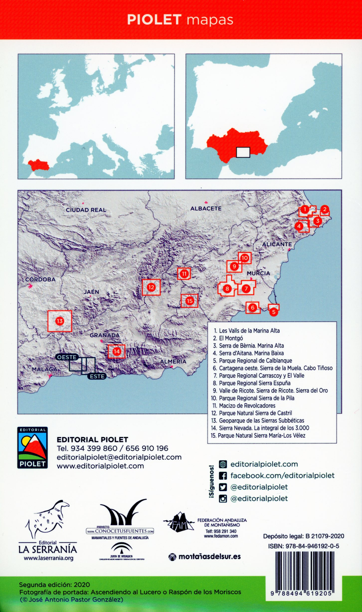 Andalucía : Parque Natural Sierras de Tejeda, Almijara y Alhama - Miniatura 2