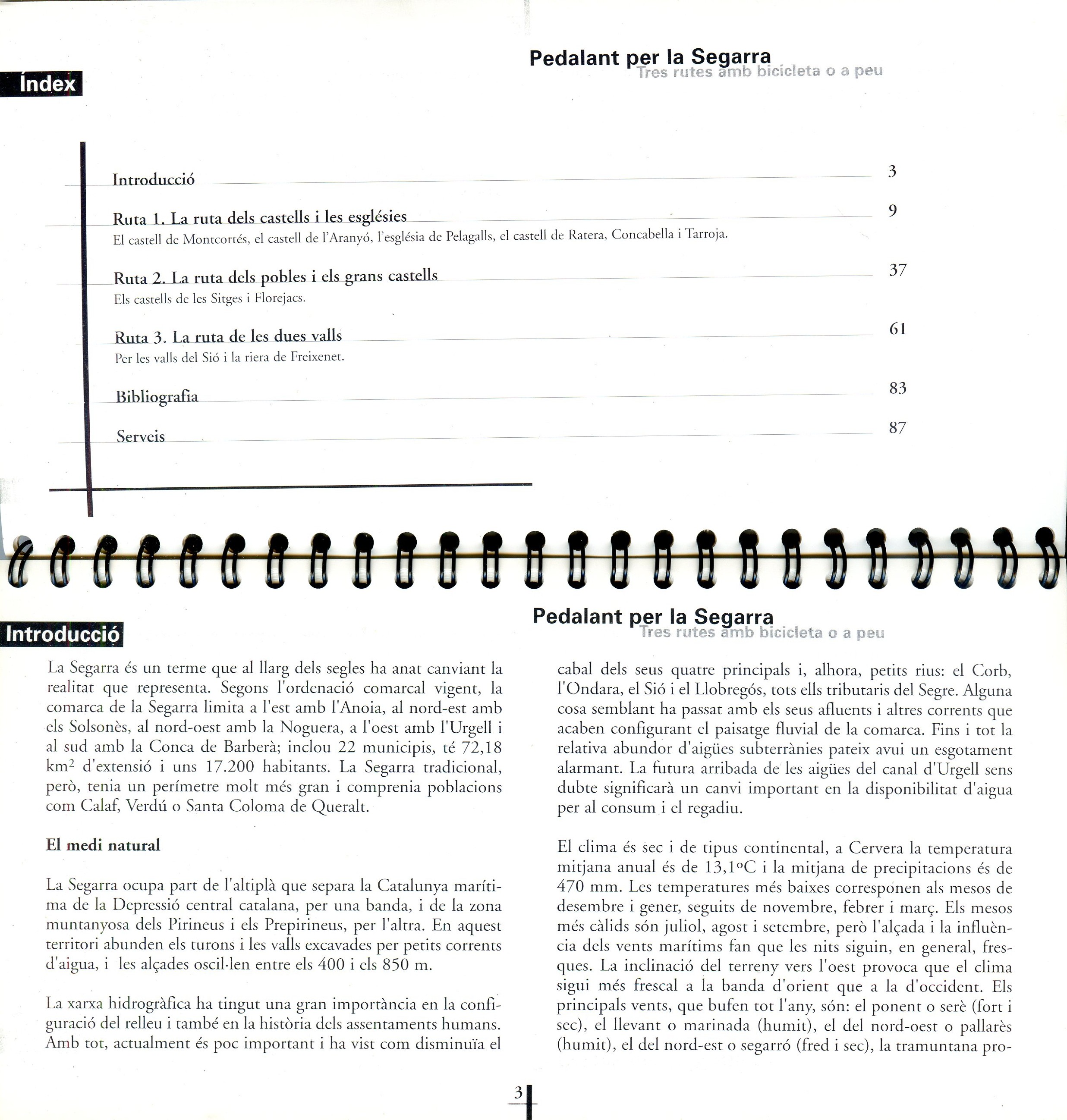 Pedelant per la Segarra : Tres rutes amb bibicleta o a peu - Miniatura 2