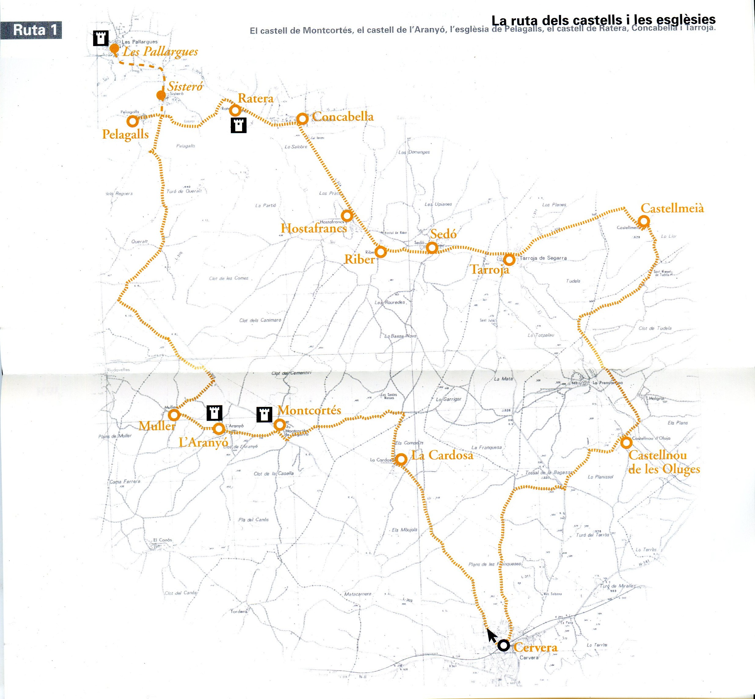 Pedelant per la Segarra : Tres rutes amb bibicleta o a peu - Miniatura 3