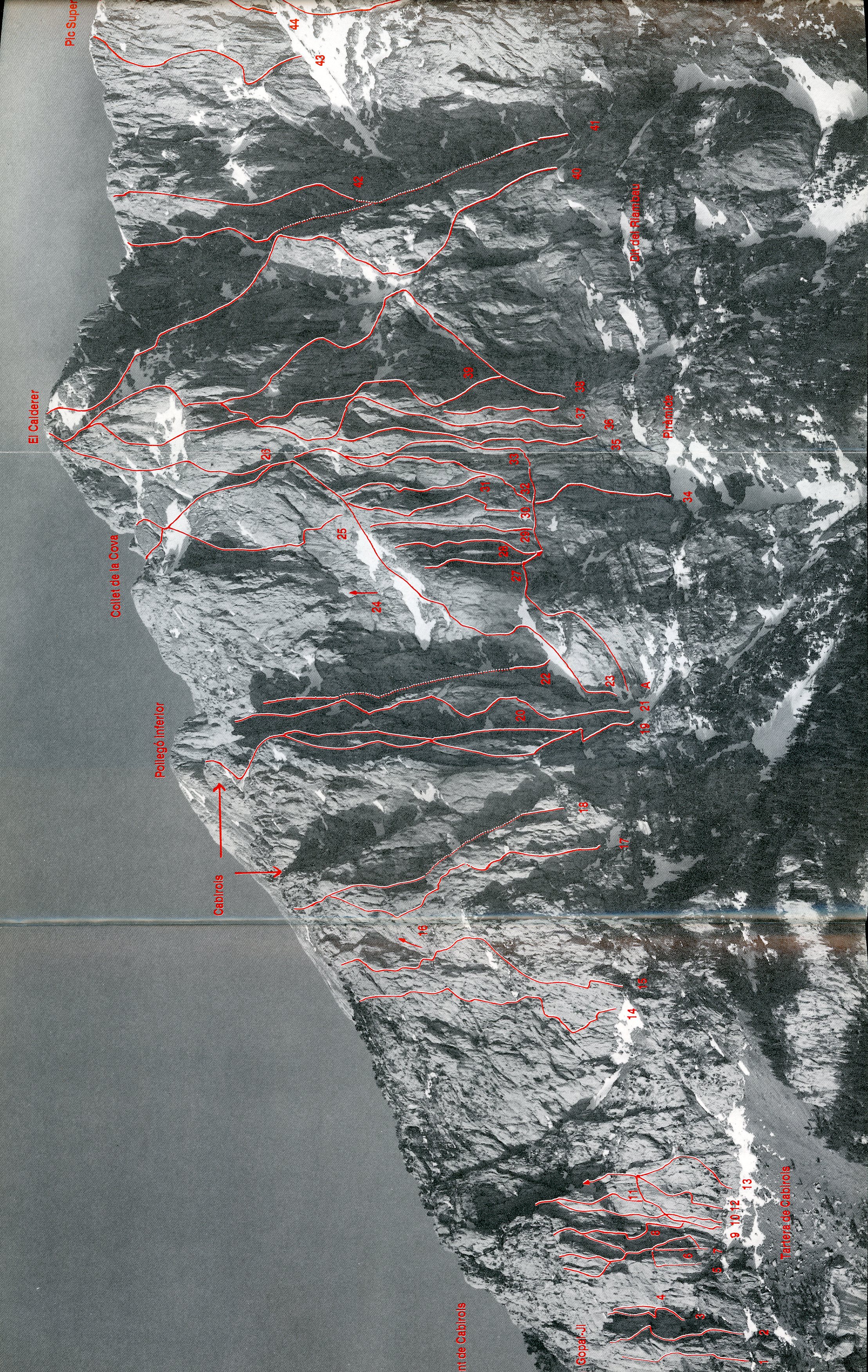 Pedraforca : Guia d'escalades - Miniatura 3