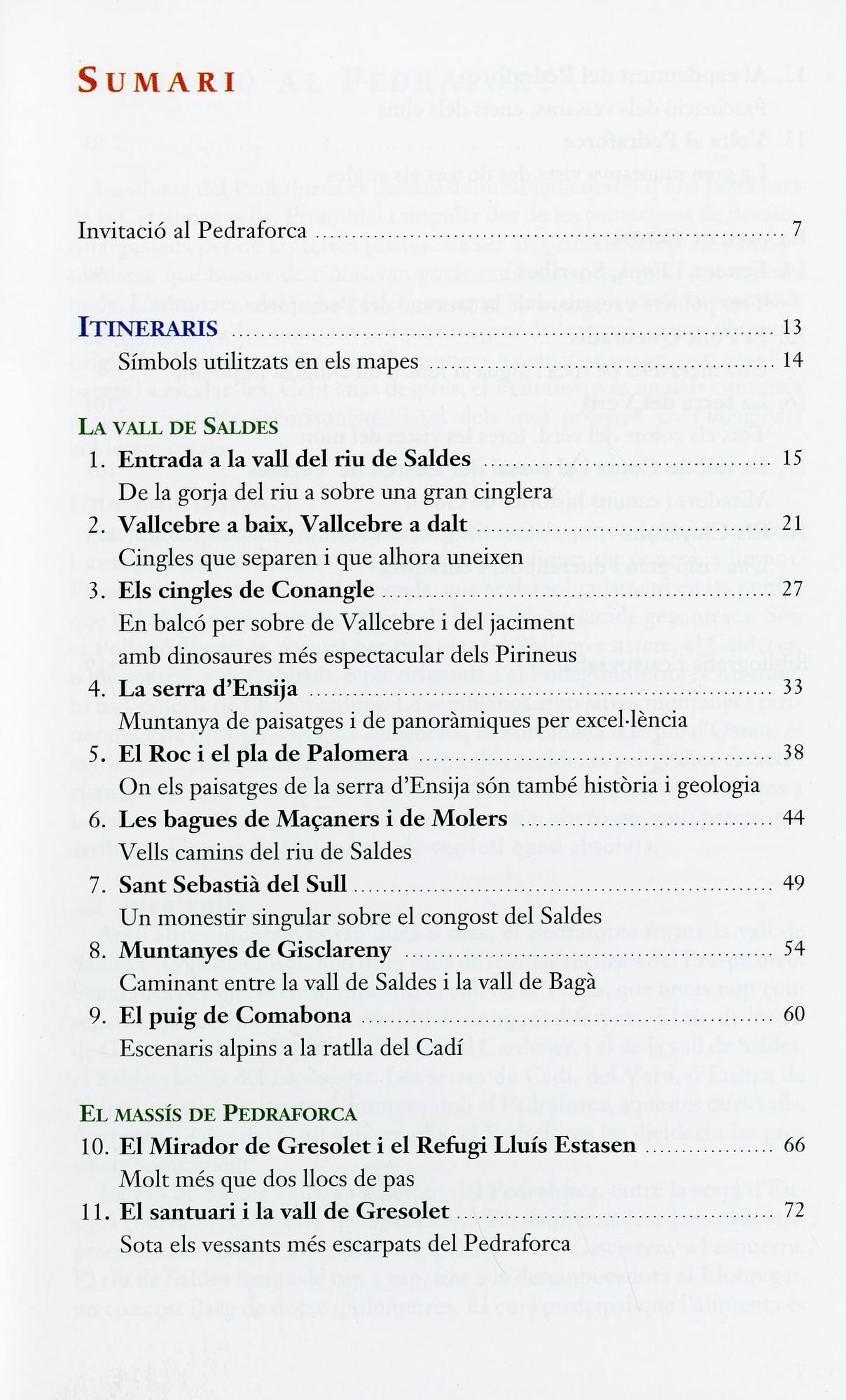 Pedraforca i les valls de Saldes i Gósol, El - Miniatura 2