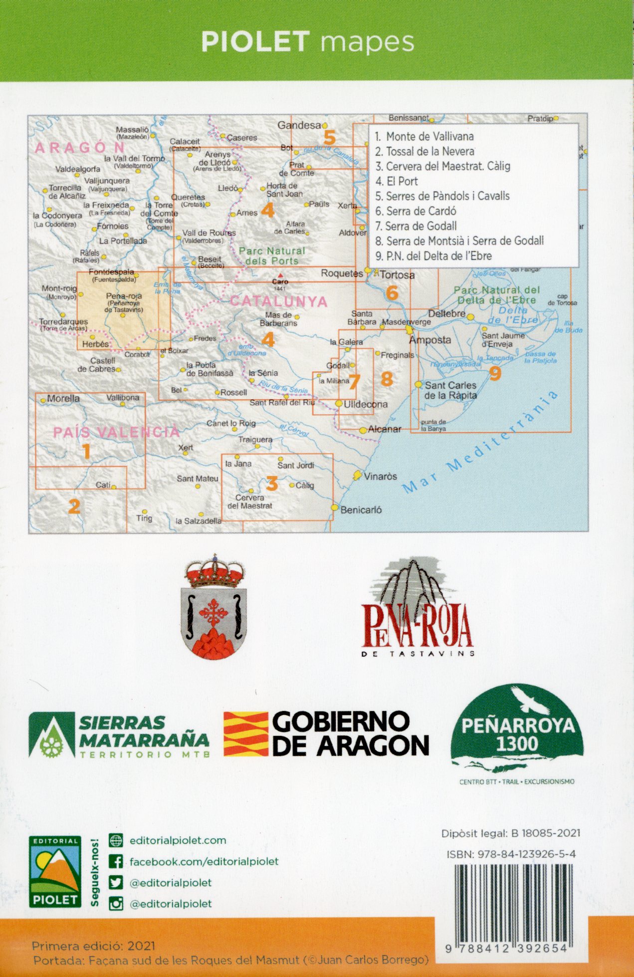 Pena-roja (Peñarroya de Tastavins) : Roques del Masmut : Matarranya - Miniatura 2