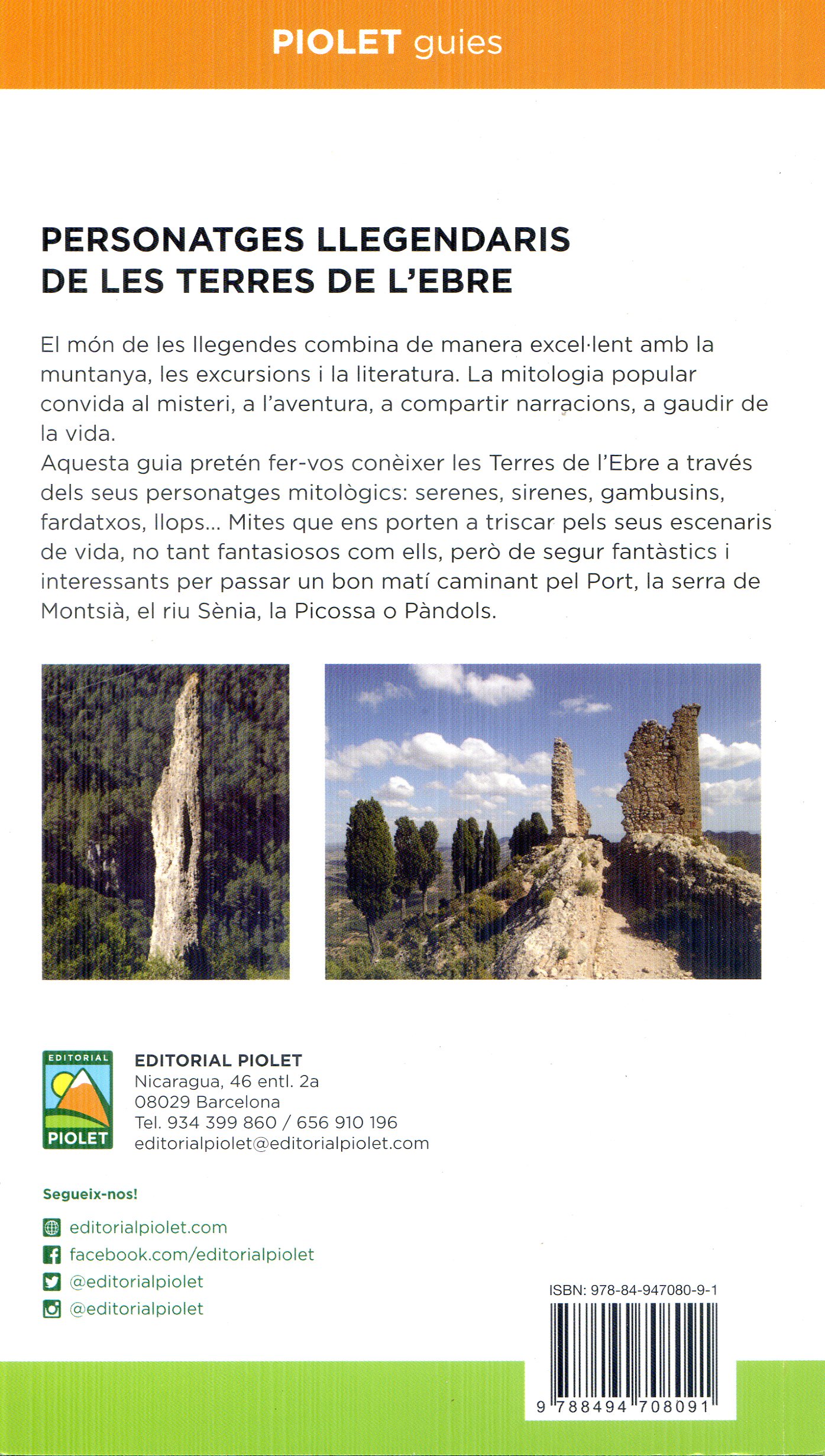 Personatges llegendaris de les Terres de l'Ebre : 13 Excursions a peu - Miniatura 2