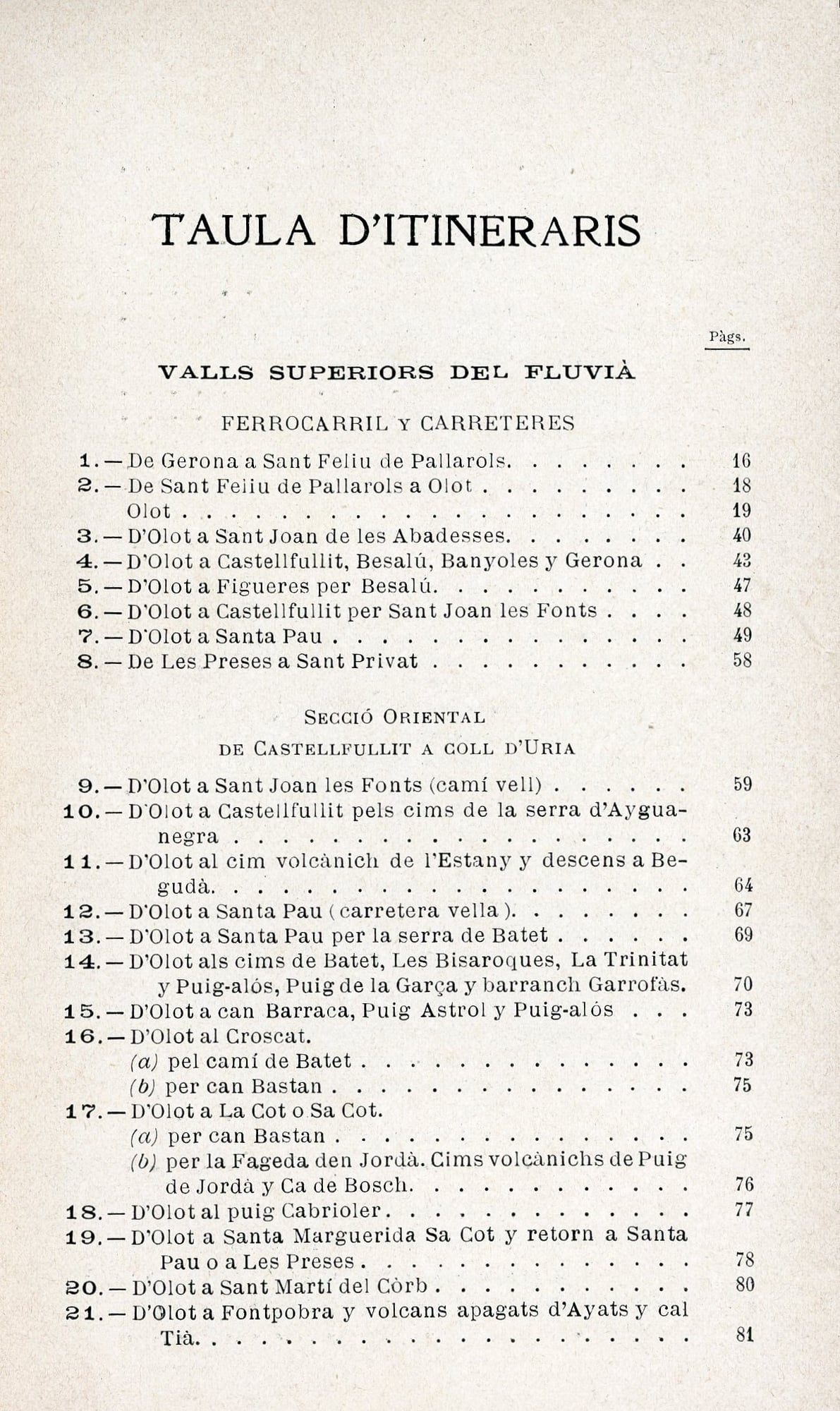 Pirineu Català Guia Itinerari. Comarca d'Olot. Valls superiors del Fluvià. - Miniatura 3