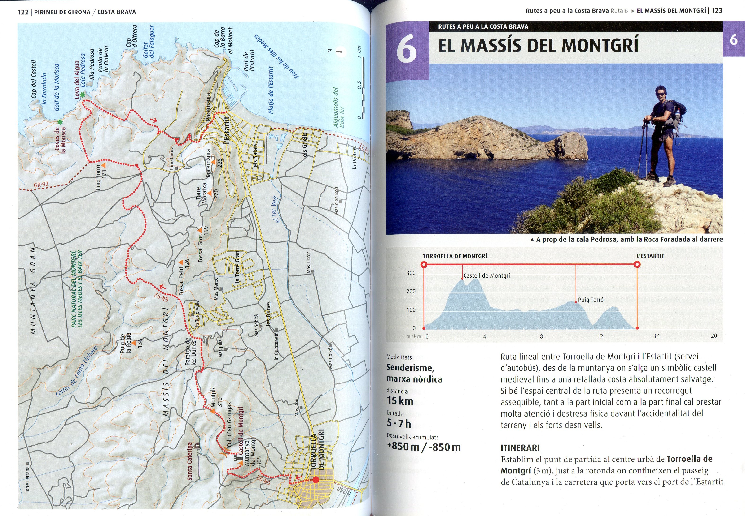 Pirineu de Girona : Costa Brava : 51 rutes a peu, en bicicleta i en caiac - Miniatura 4