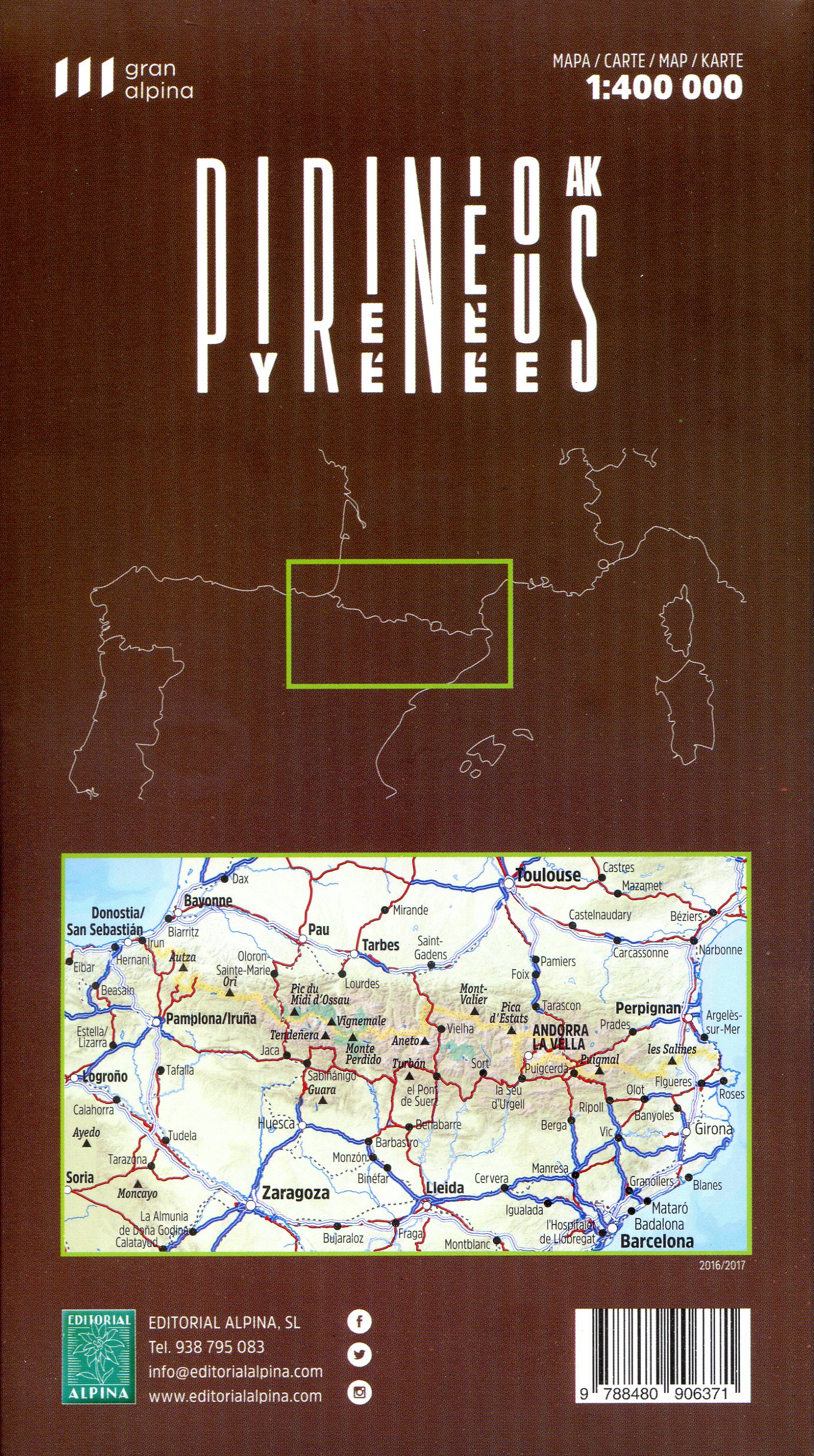 Pirineus · Pirineos · Pyrénées · Pirinioak - Miniatura 2