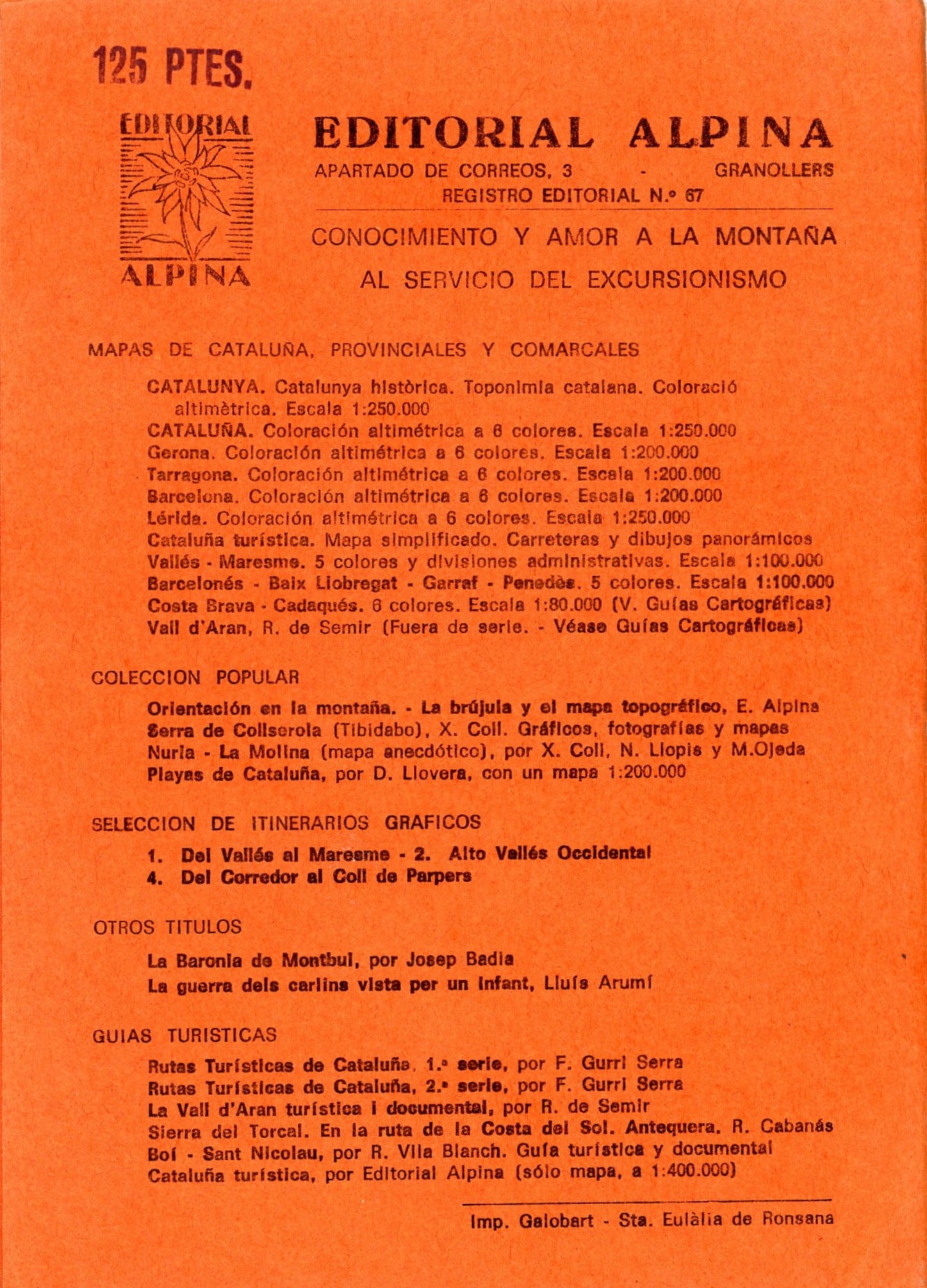 Port del Comte : Estación invernal Serra del Verd : Busa - Bastets - Mola de Lord : S. Llorenç de Morunys - La Pedra - La Coma - Fonts del Cardener - Miniatura 6