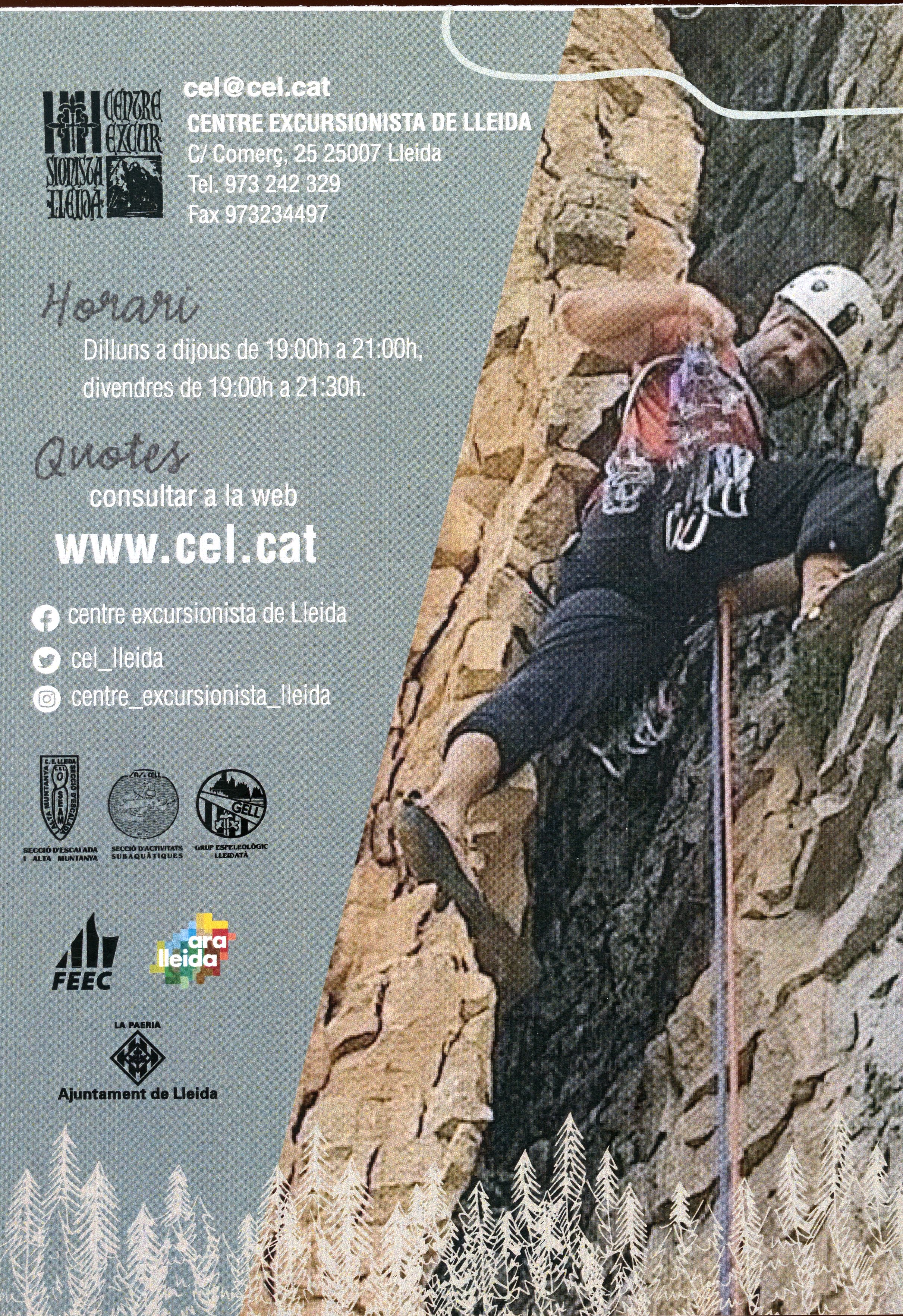 Programa d'activitats 2022 : Centre Excursionista de Lleida - Miniatura 2