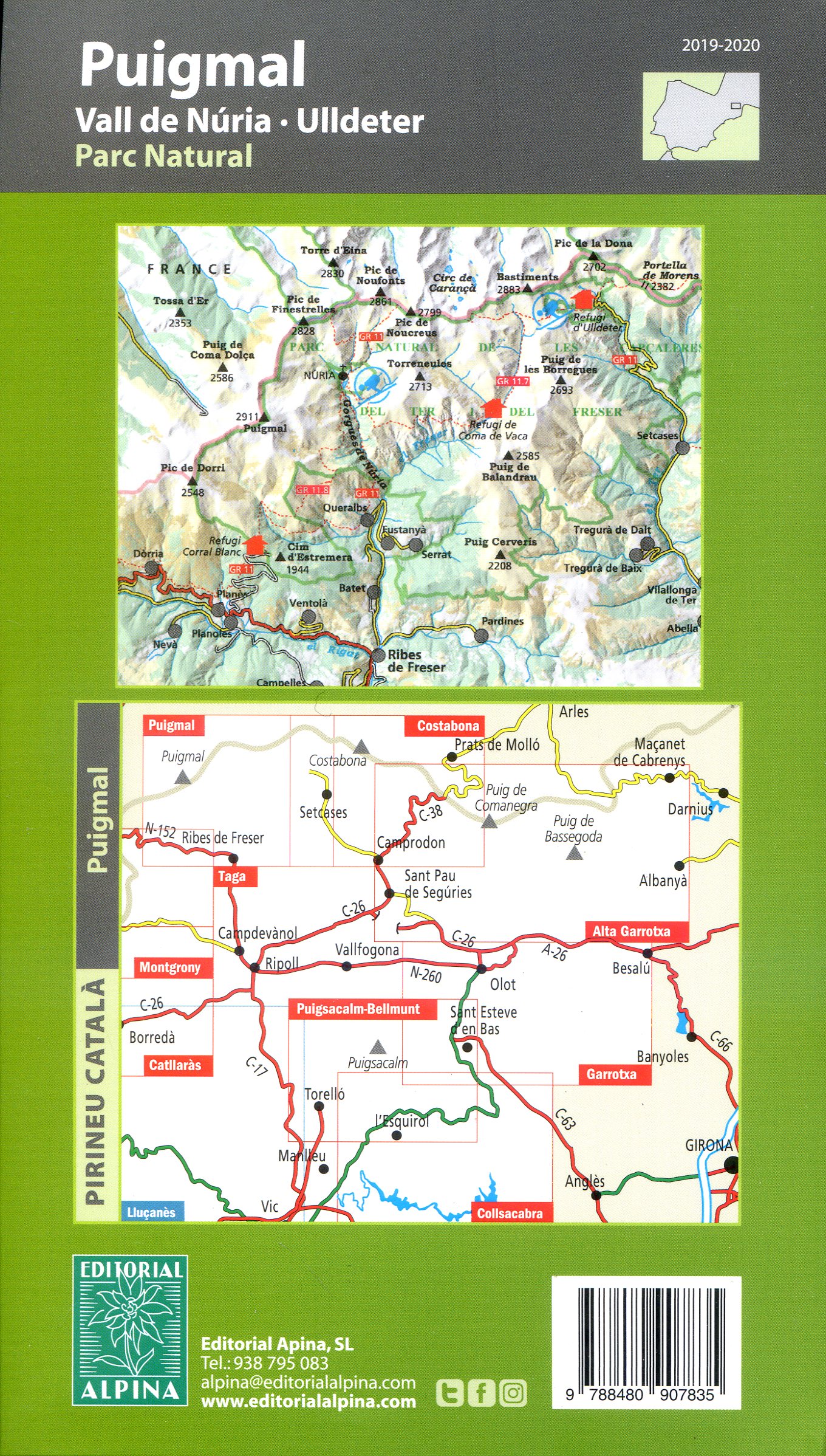 Puigmal : Vall de Núria : Ulldeter : Parc Natural - Miniatura 2