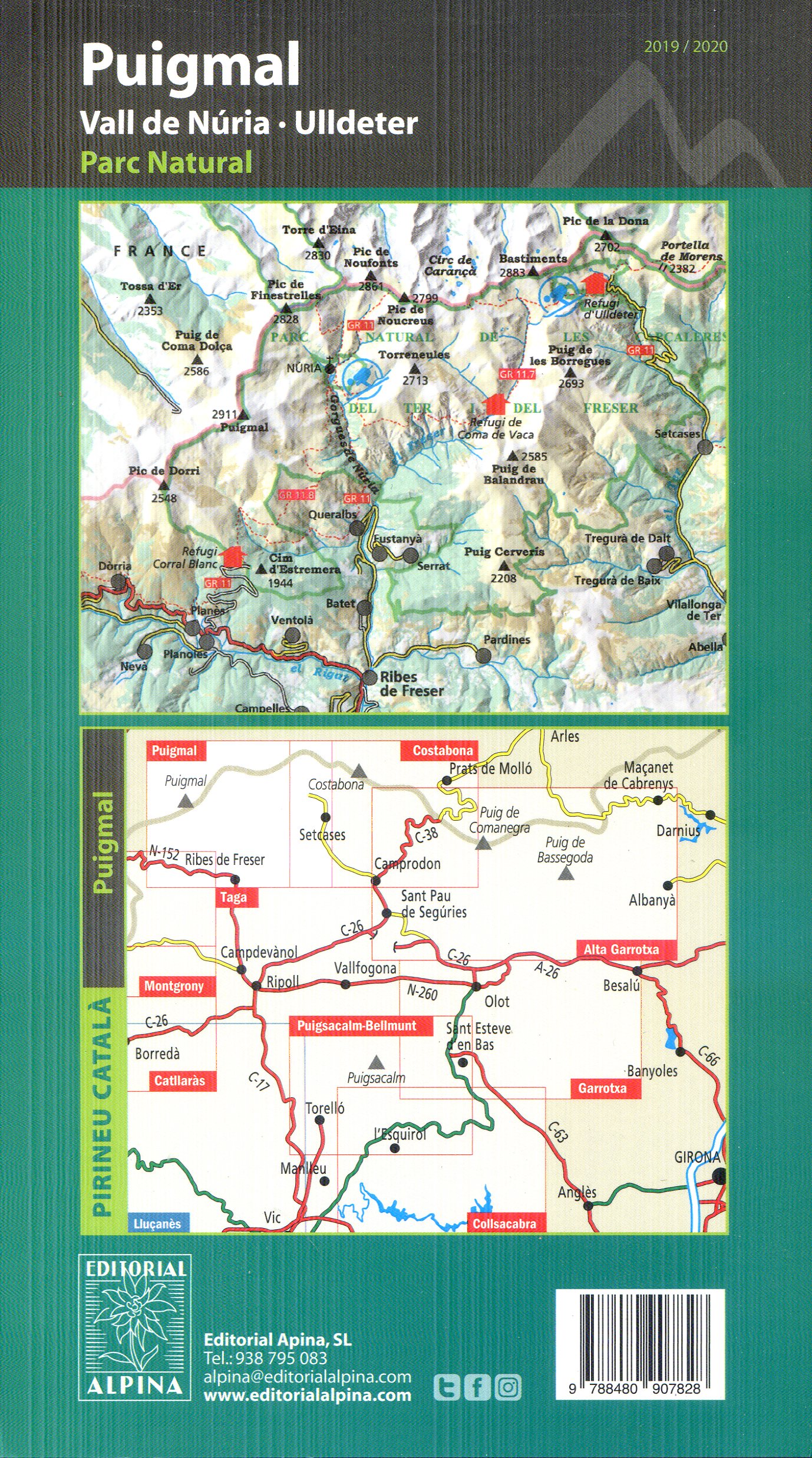 Puigmal : Vall de Núria : Ulldeter : Parc Natural - Miniatura 2