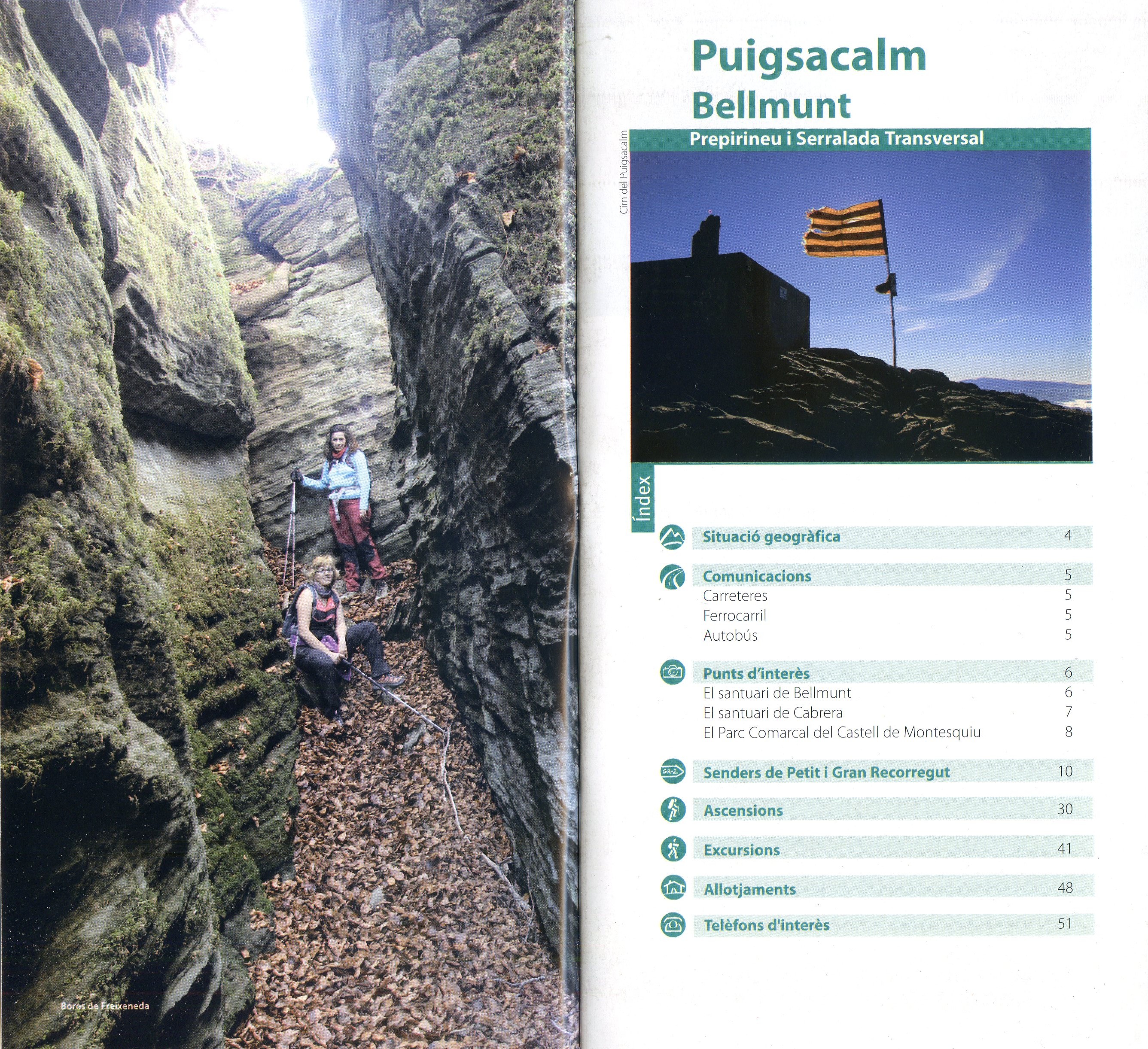 Puigsacalm : Bellmunt : Parc del Castell de Montesquiu - Miniatura 2