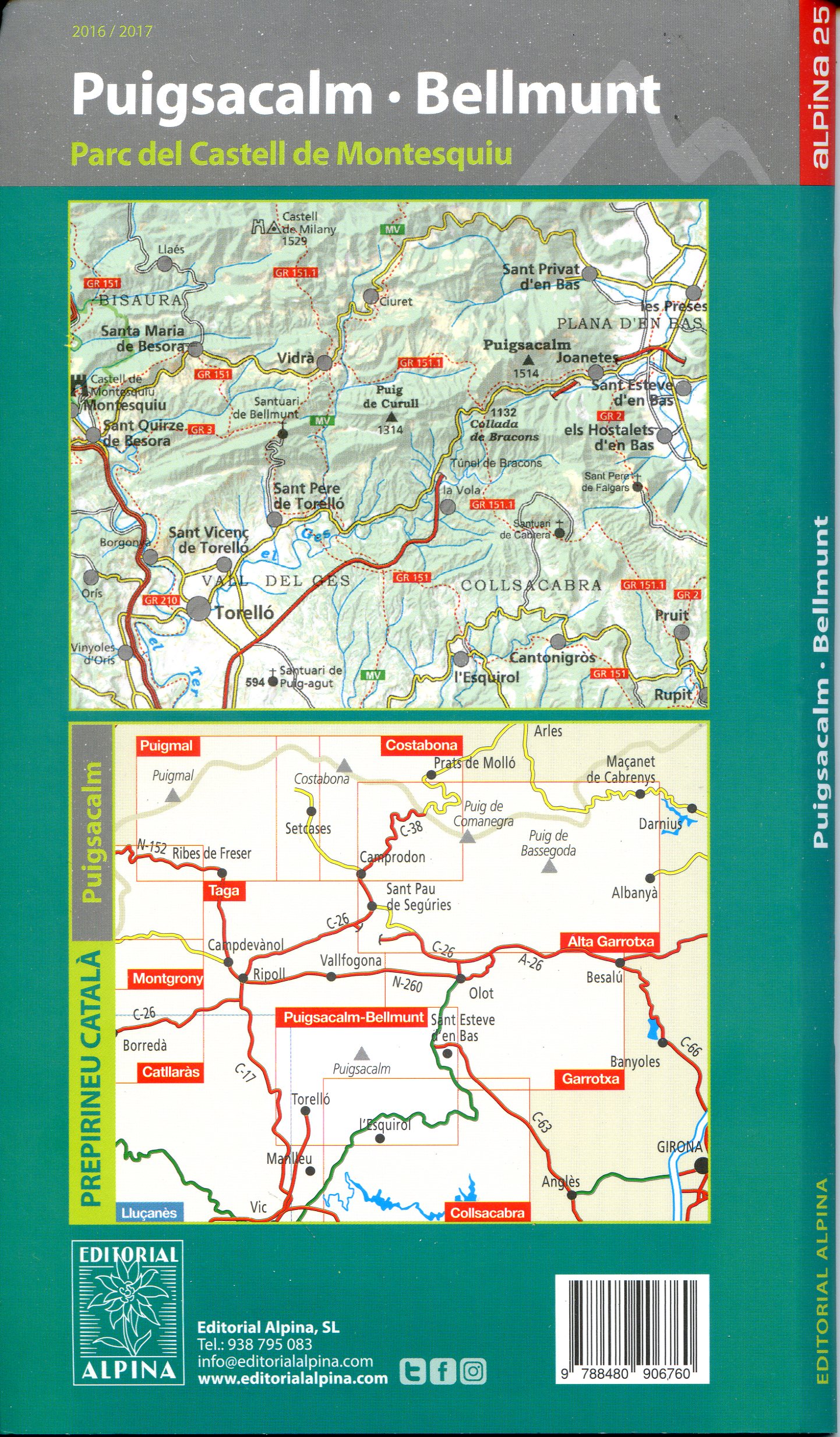 Puigsacalm : Bellmunt : Parc del Castell de Montesquiu - Miniatura 3