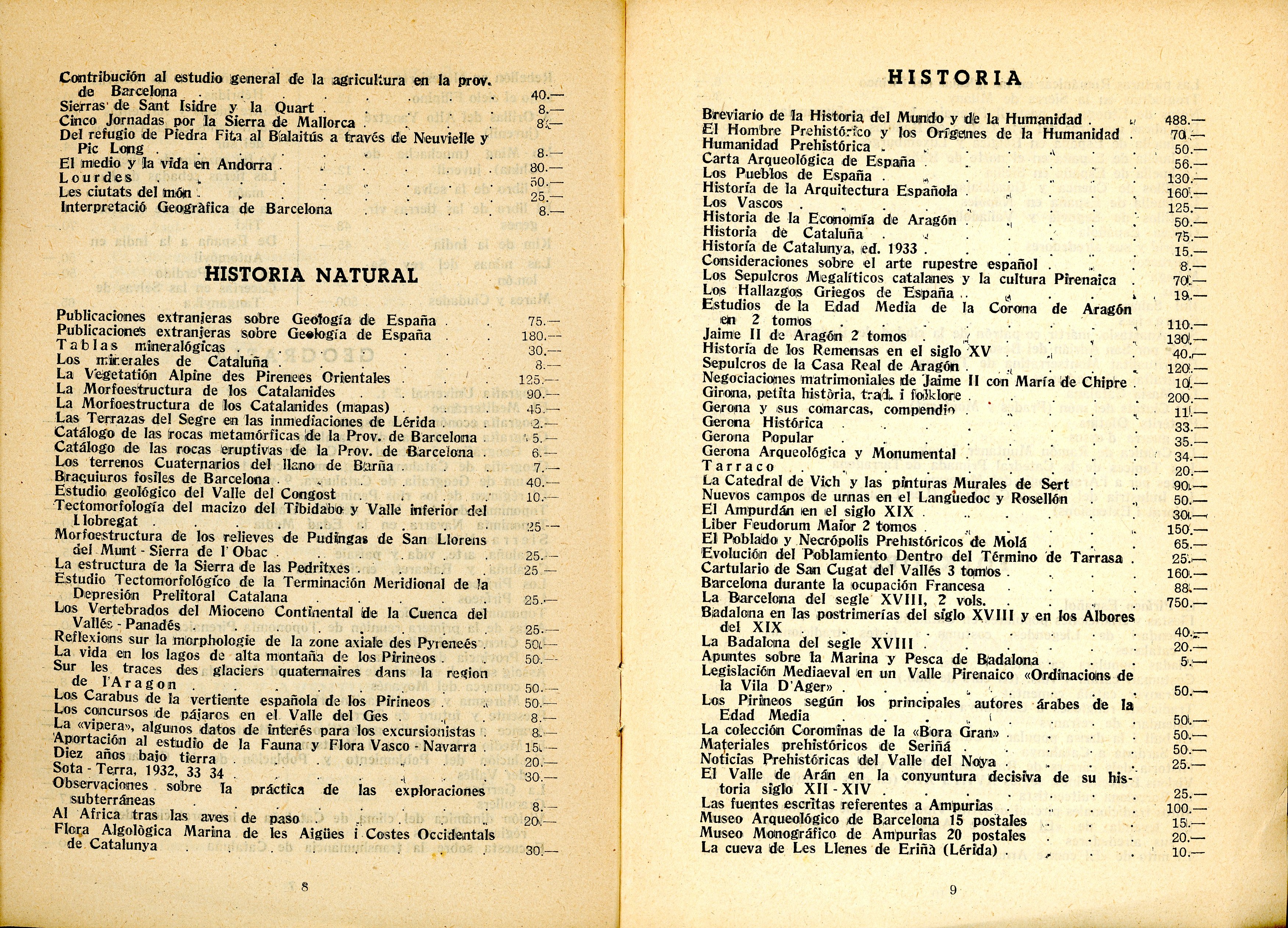 Libreria Quera : Divulgación y Cultura Excursionista : Lista de publicaciones - Miniatura 4
