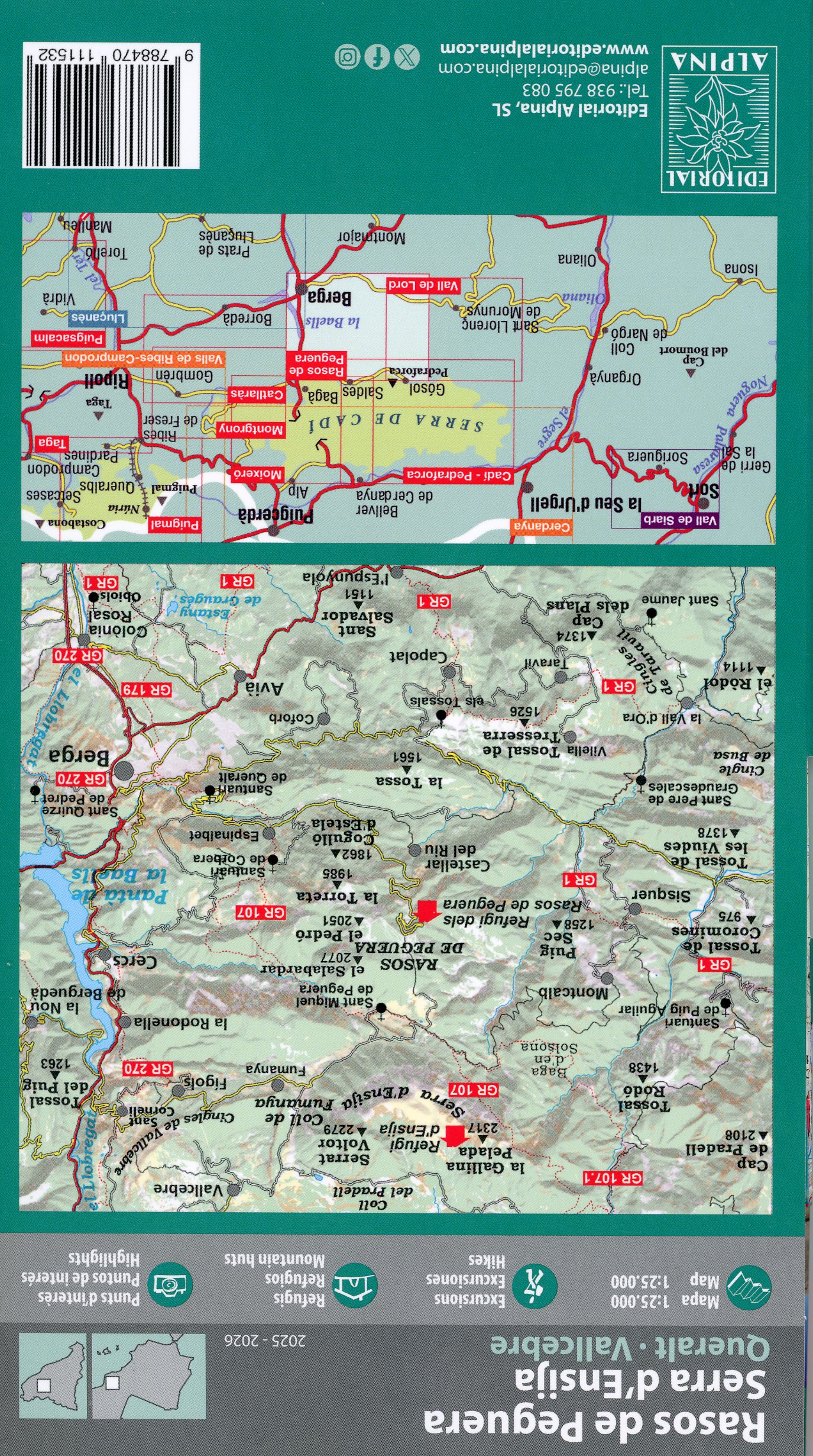 Rasos de Peguera : Serra d'Ensija : Queralt · Vallcebre - Miniatura 2