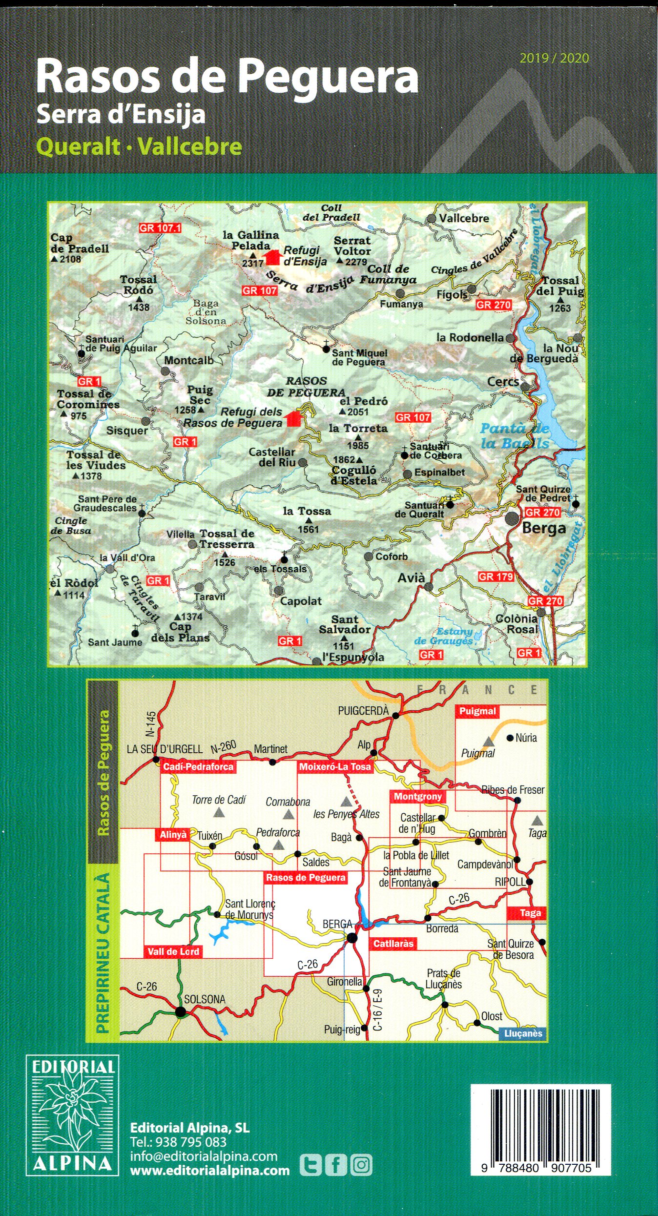 Rasos de Peguera : Serra d'Ensija : Queralt · Vallcebre - Miniatura 2