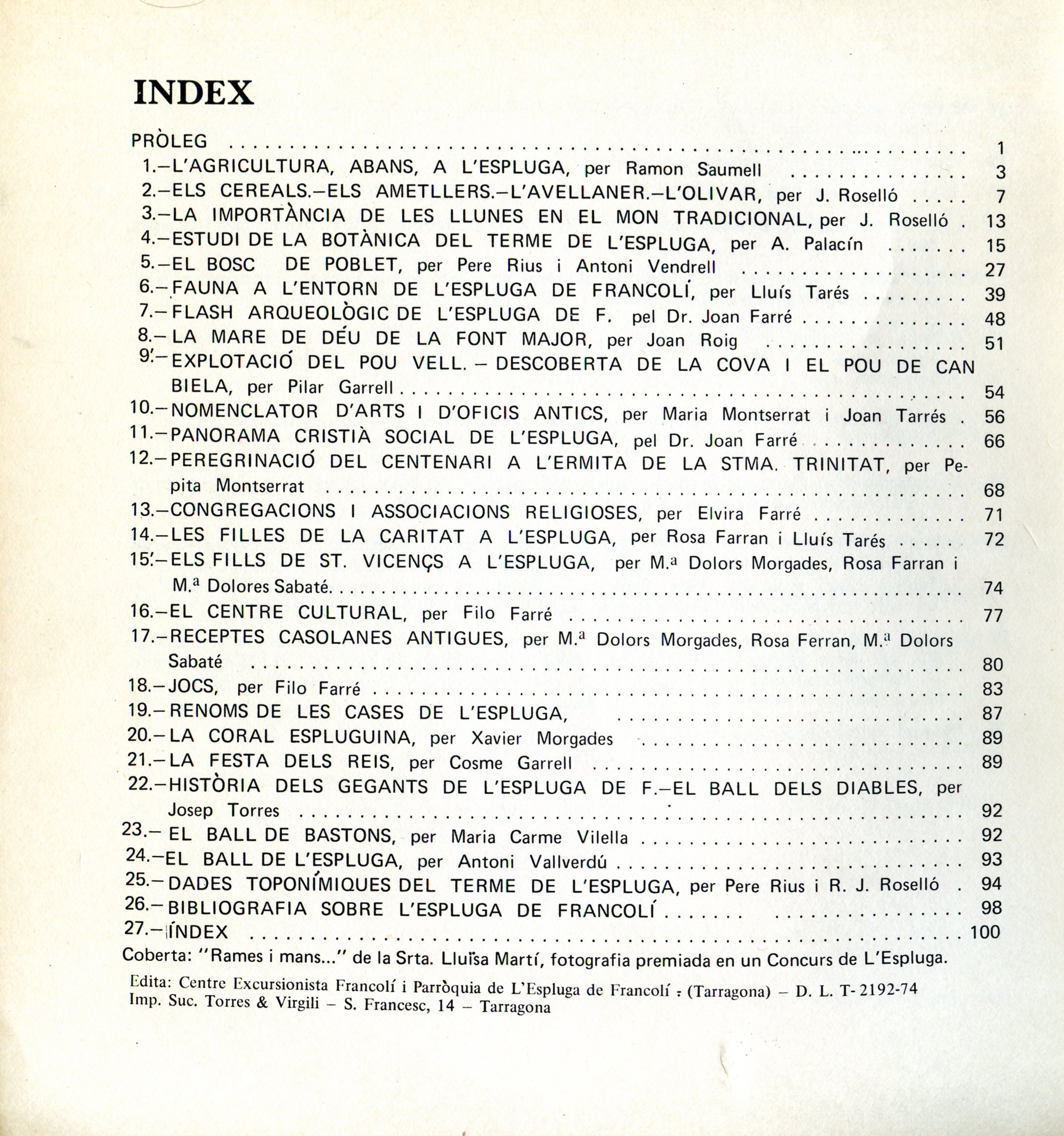 Recull de l'Espluga - Miniatura 2