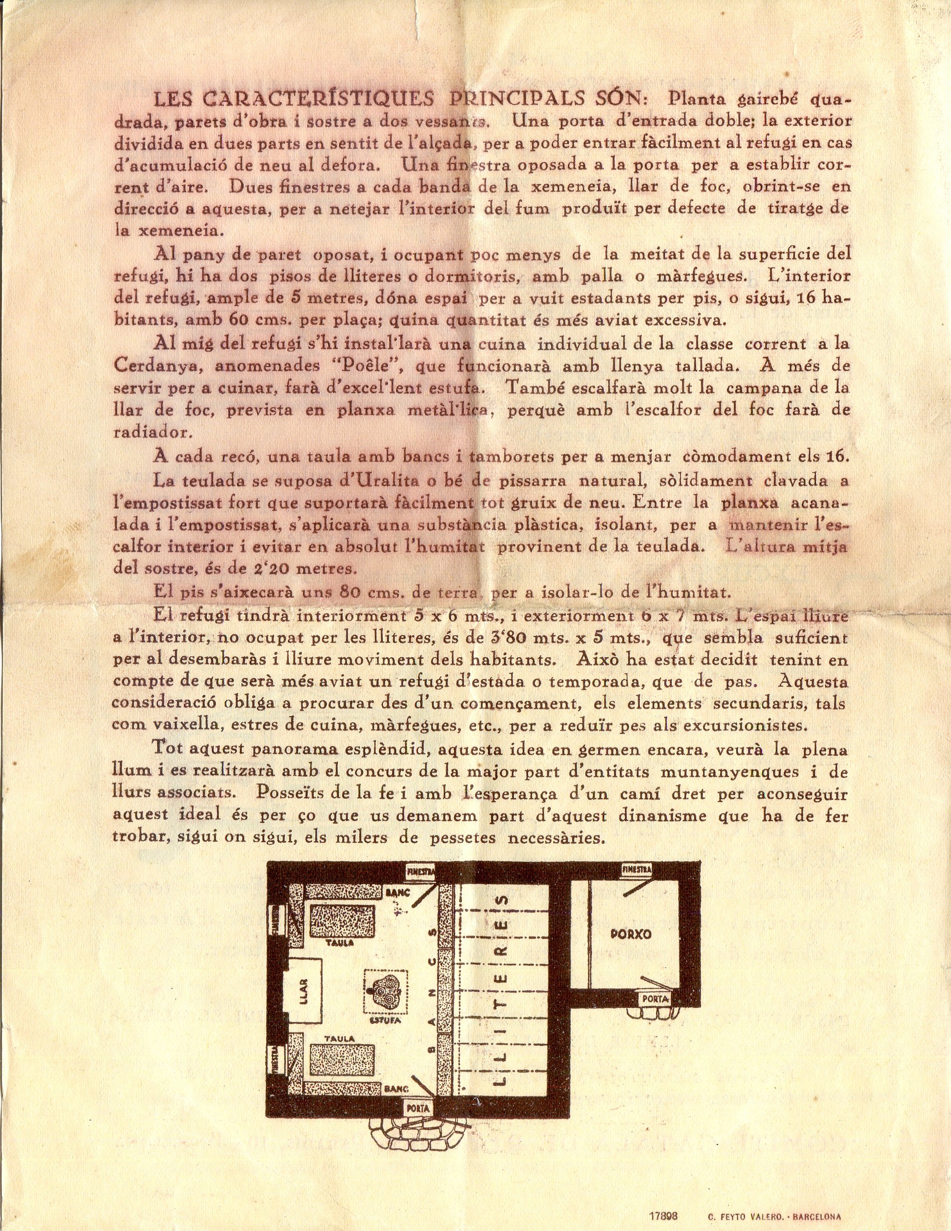 Projecte del refugi lliure de Vall Ferrera - Miniatura 4