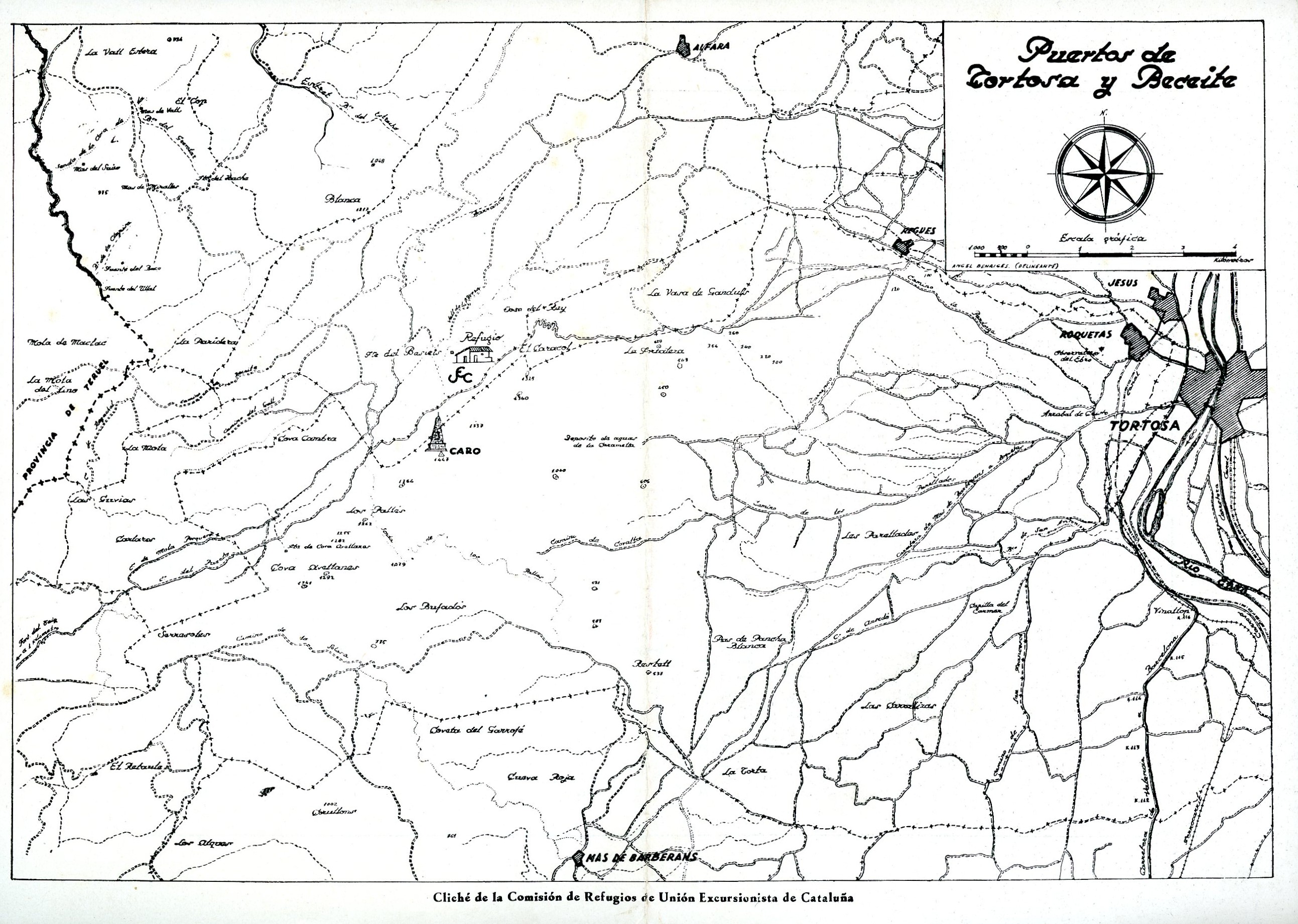 Refugio Puertos de Tortosa-Beceite : A 1.070 metros : XXV Aniversario - Miniatura 2