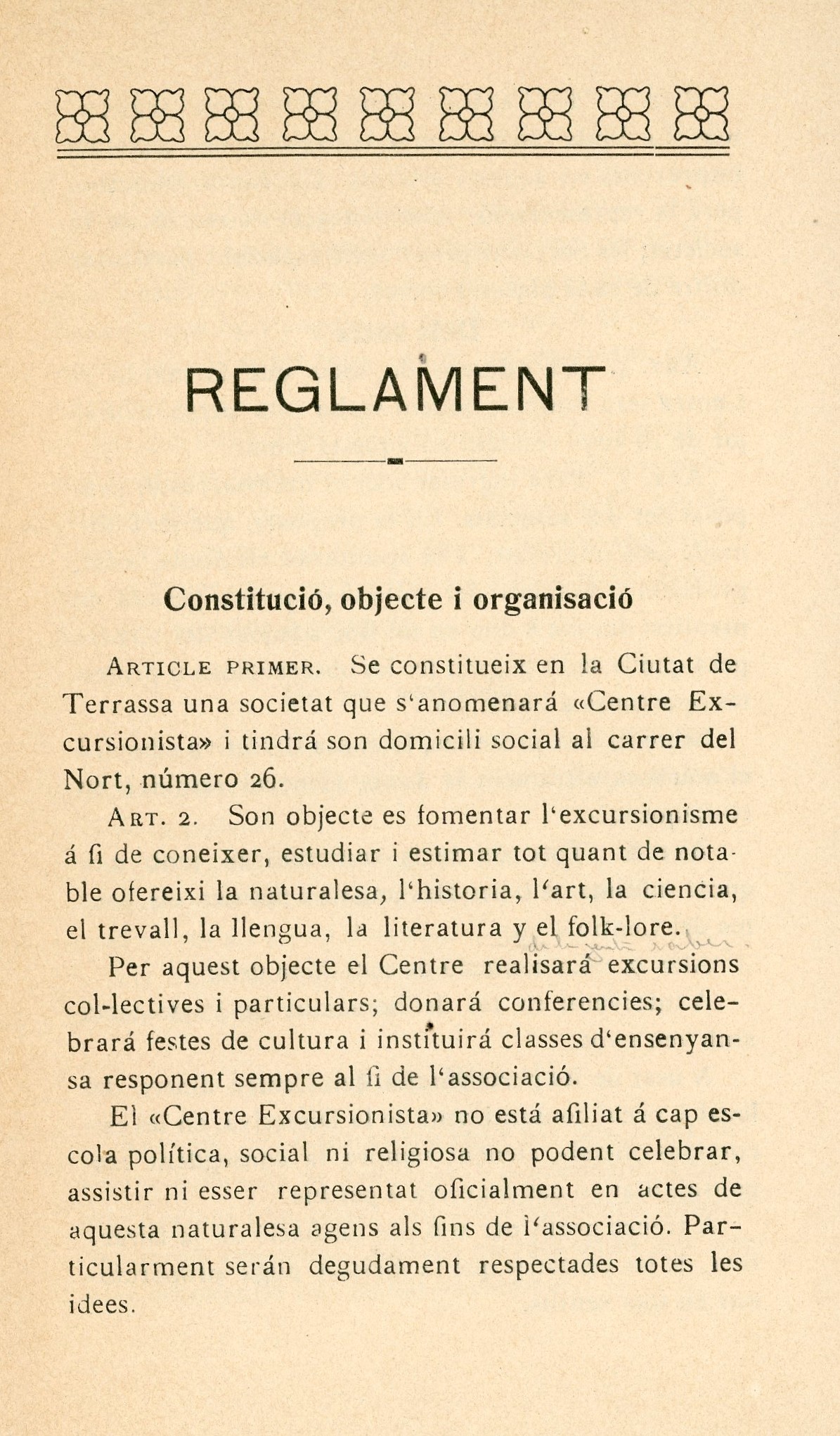 Reglament : Centre Excursionista Terrassa - Miniatura 2