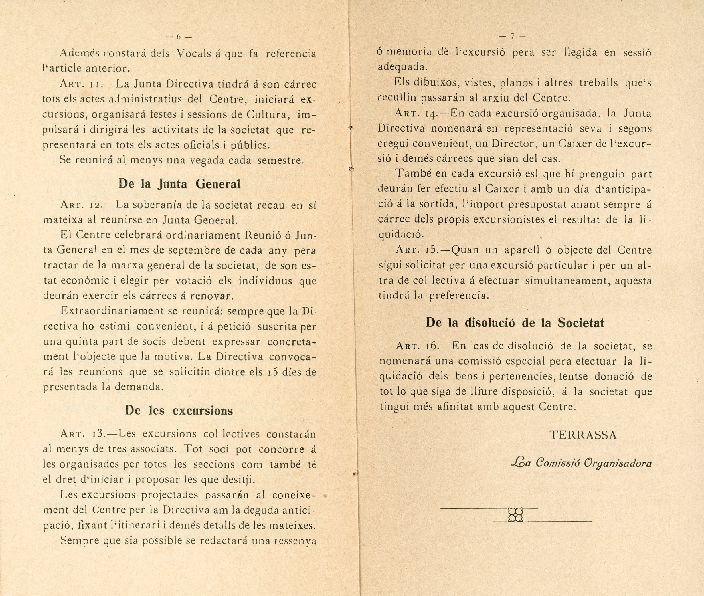 Reglament : Centre Excursionista Terrassa - Miniatura 4