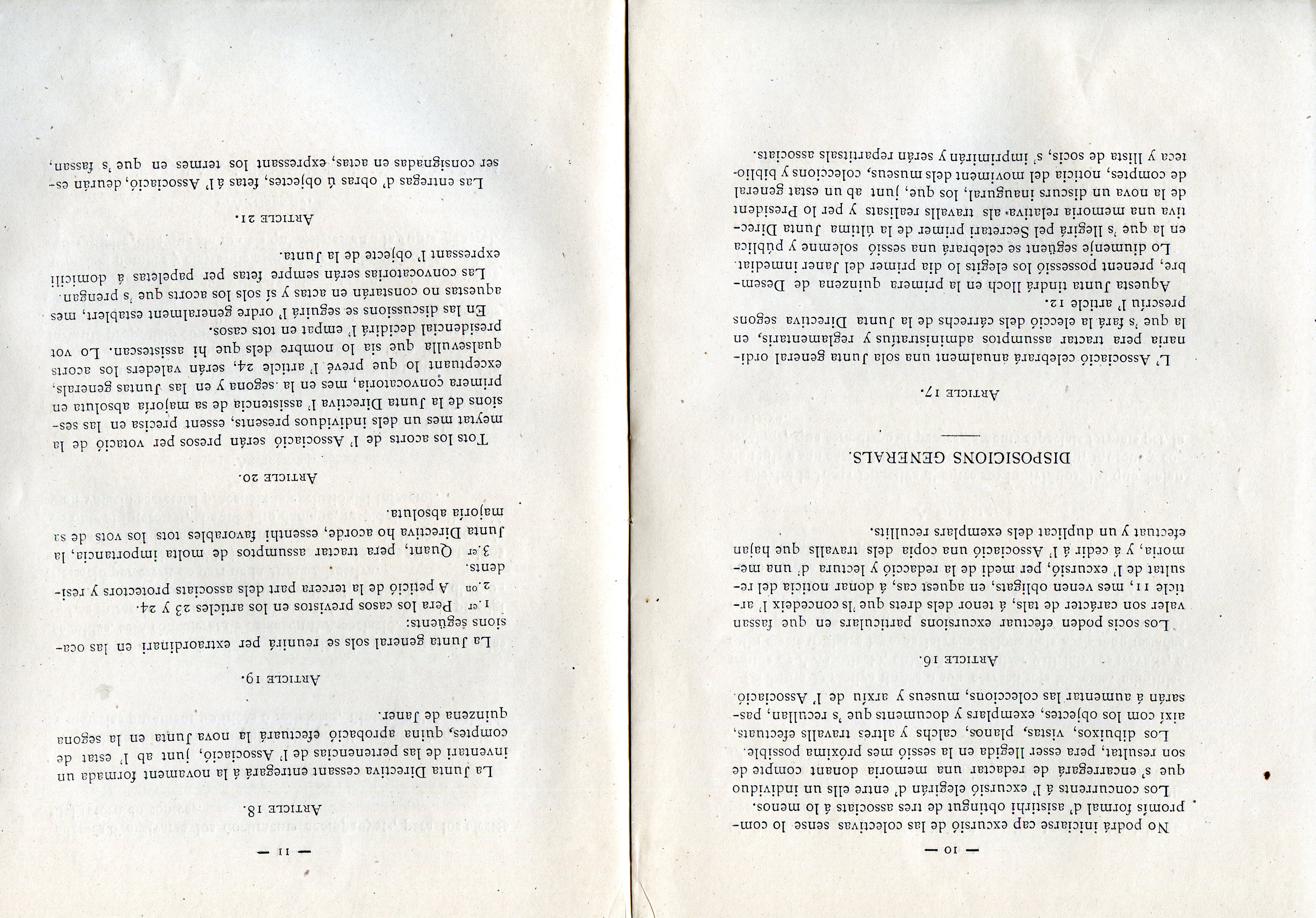 Reglament de la Associacio Catalanista d'Excursions Científicas - Miniatura 6