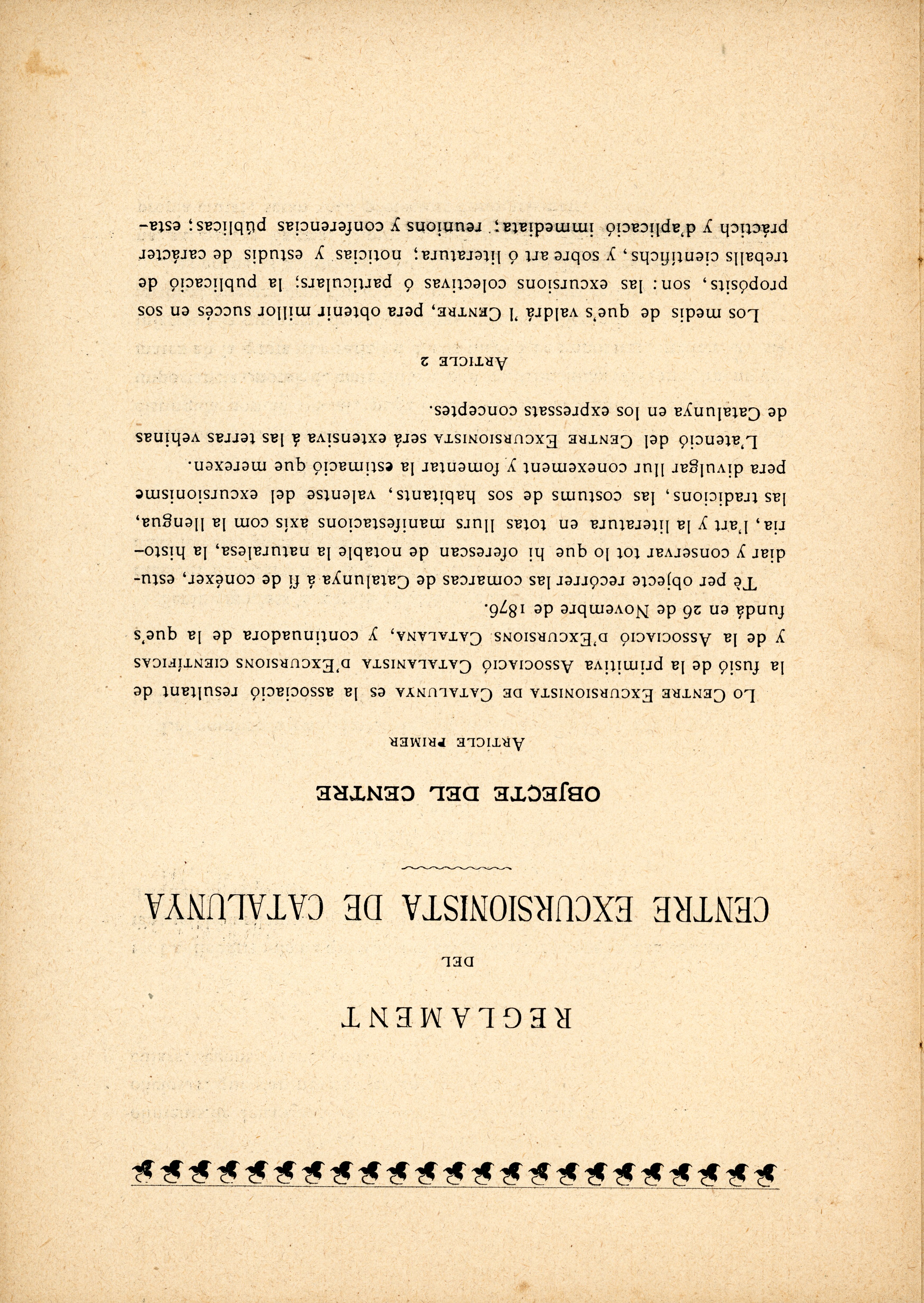 Reglament del Centre Excursionista de Catalunya - Miniatura 3