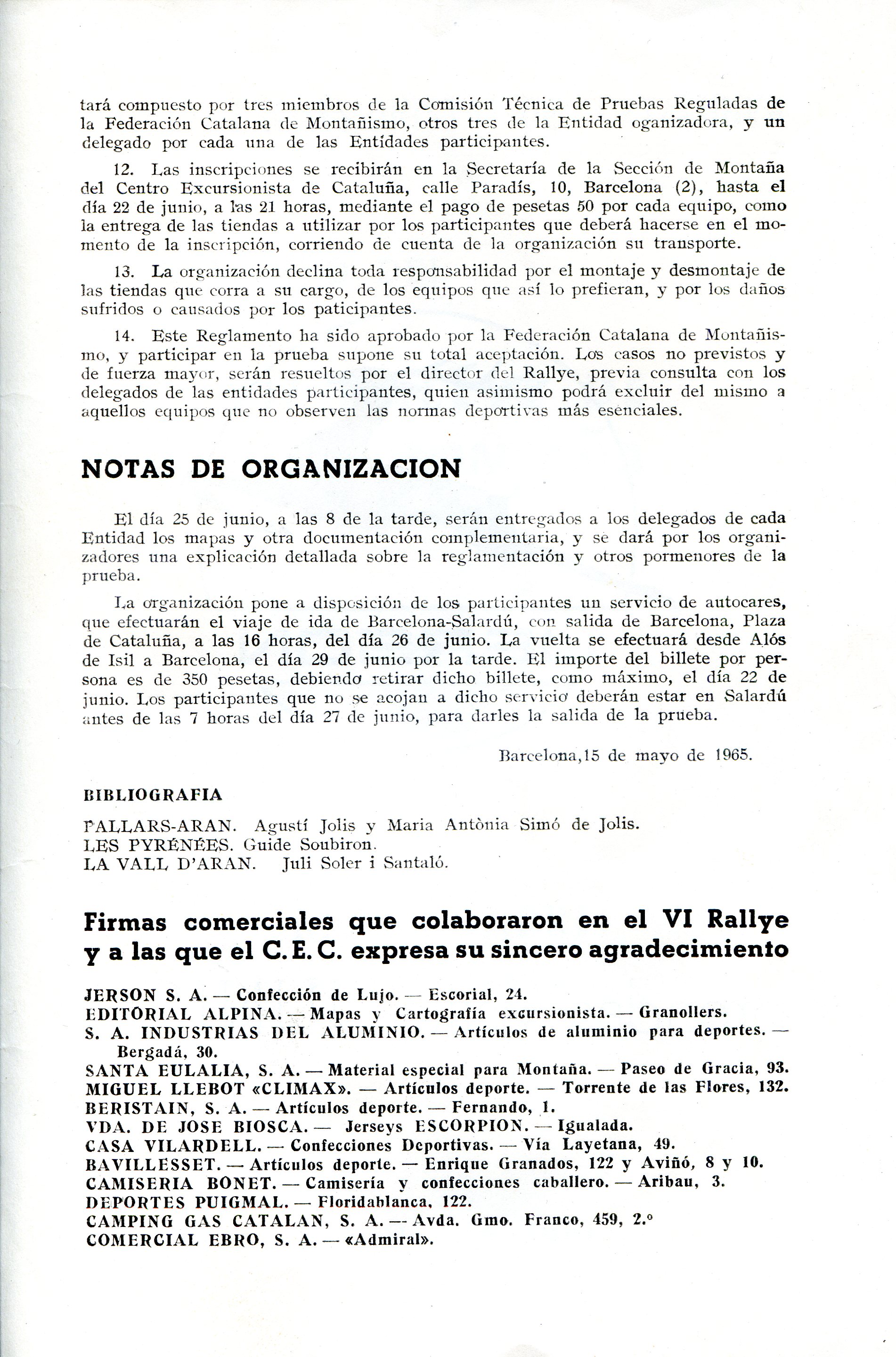 Reglamento del VII Rally de Alta Montaña - Miniatura 3