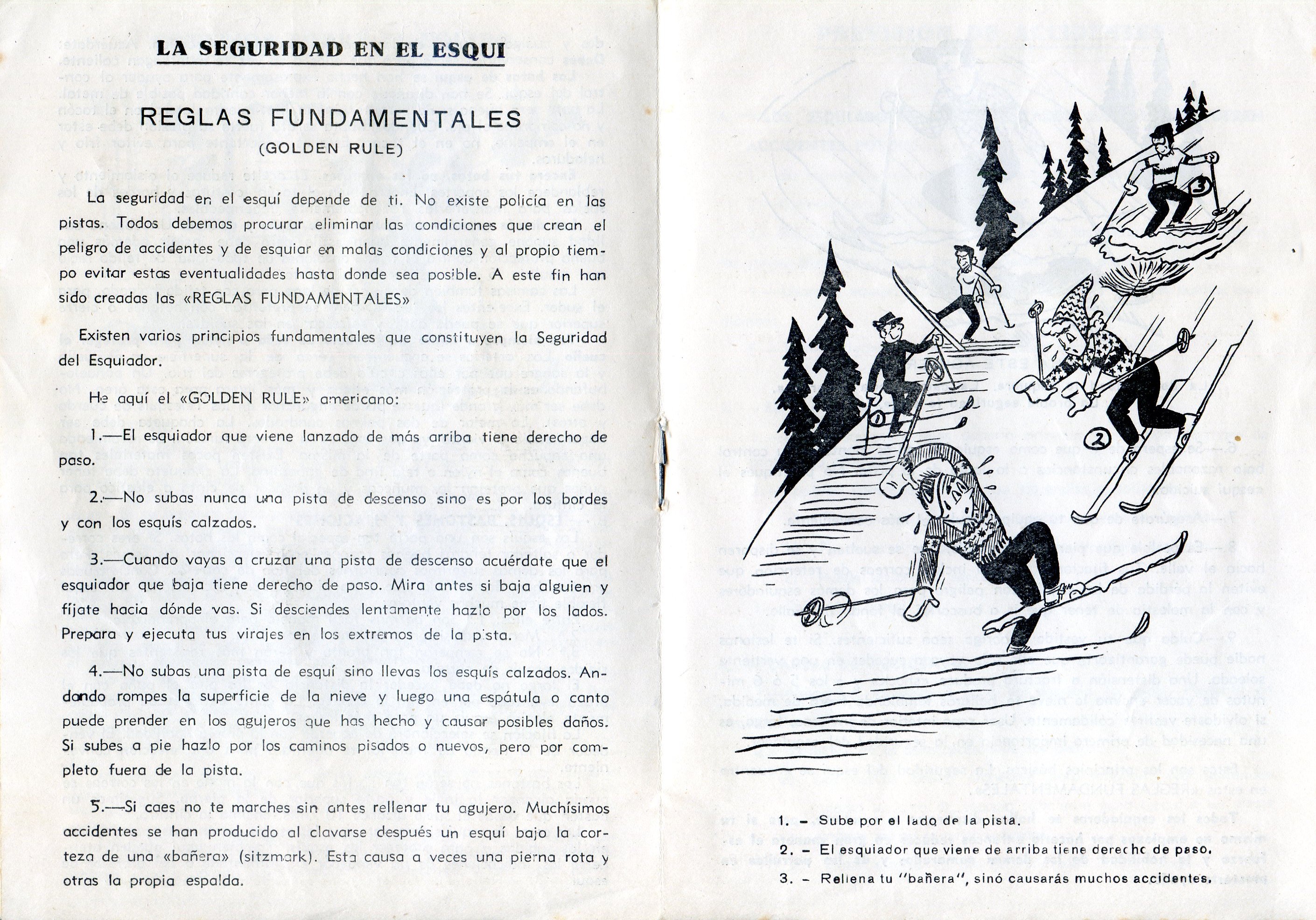 Reglas fundamentales para la seguridad de los esquiadores - Miniatura 3