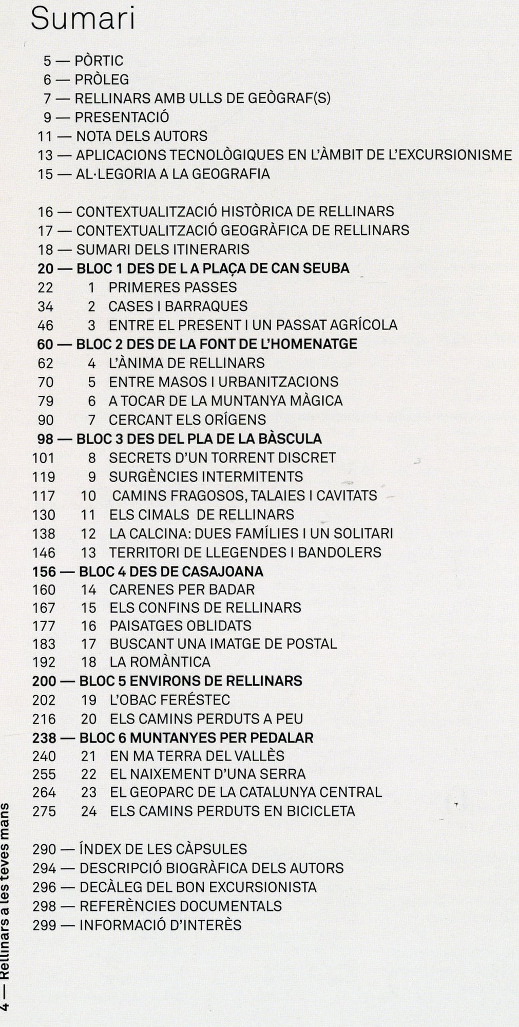 Rellinars a les teves mans : Guia excursionista i geogràfica - Miniatura 2