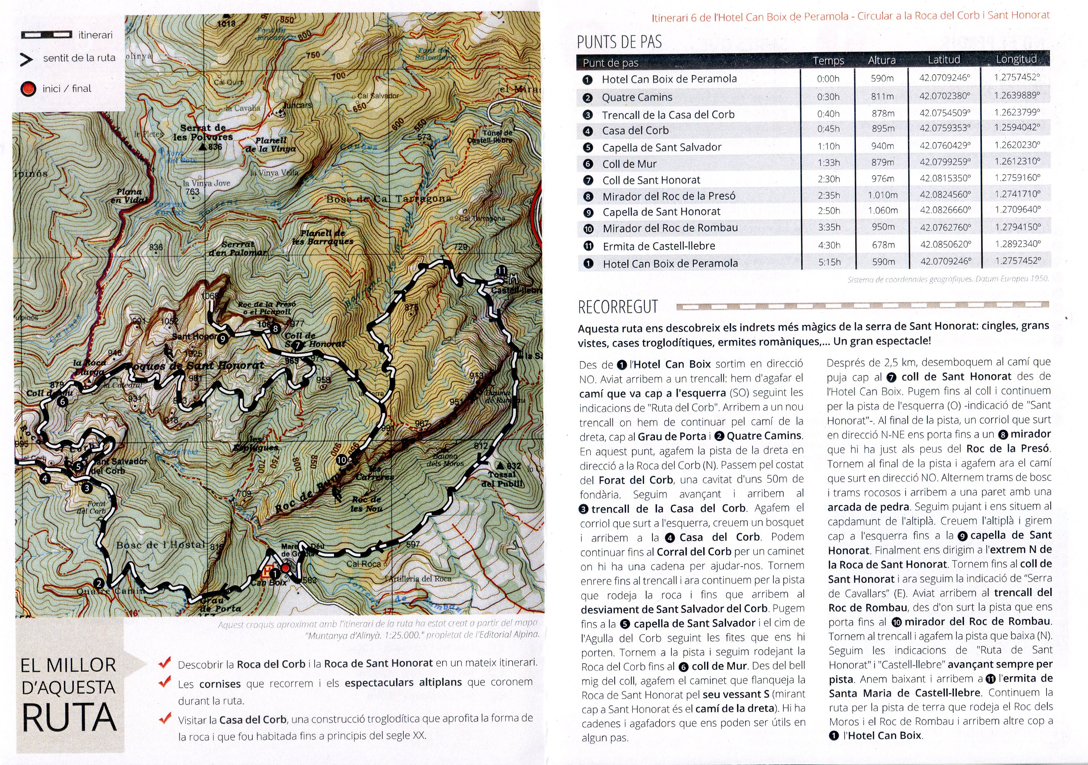 Circular a la Roca del Corb i Sant Honorat - Miniatura 2