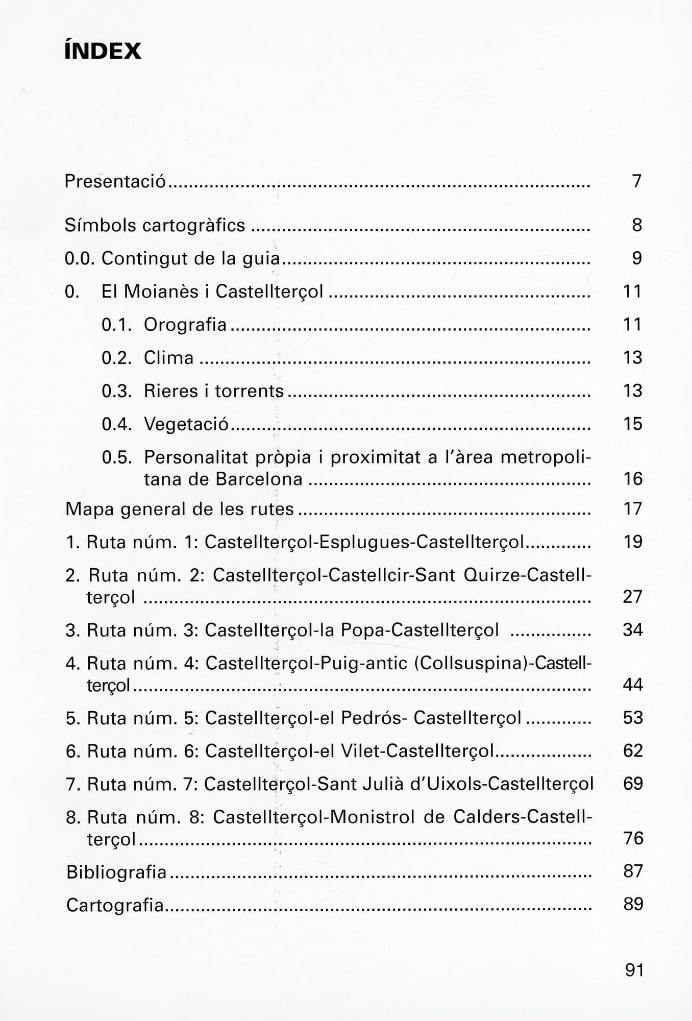 Rutes pel Moianès des de Castellterçol a peu o en BTT - Miniatura 2