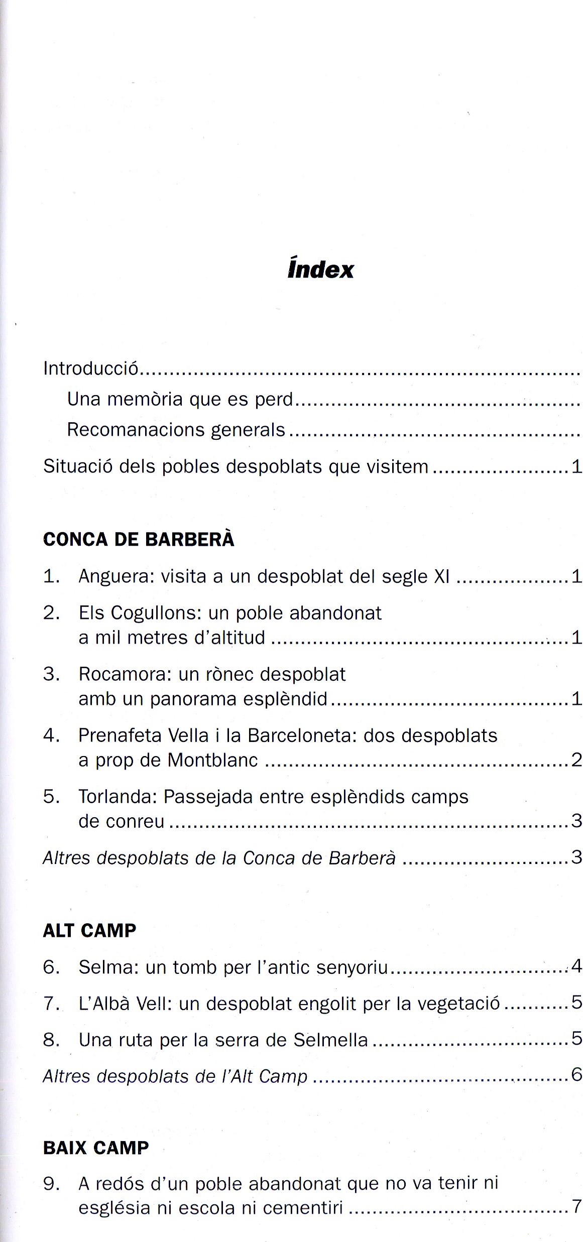 Rutes pels despoblats del Camp de Tarragona : 15 itineraris per la Conca de Barberà, l'Alt Camp, el Baix Camp i el Tarragonès - Miniatura 2
