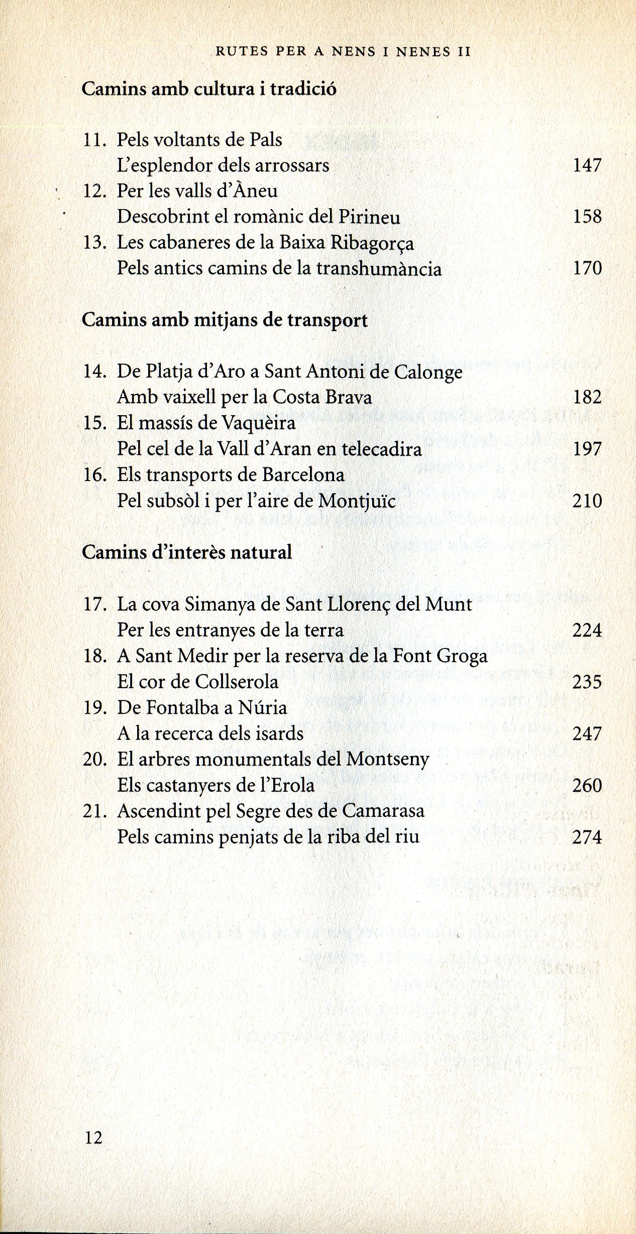 Rutes per a nens i nenes II : [21 itineraris temàtics per descobrir Catalunya als infants] - Miniatura 3