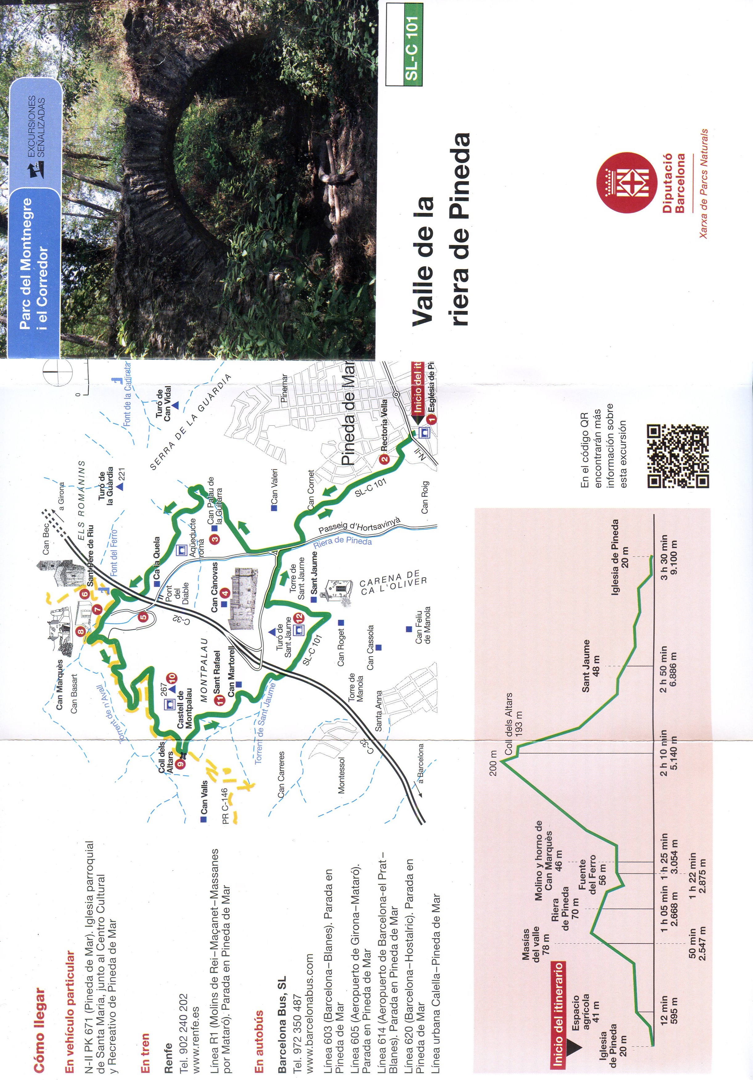 Valle de la riera de Pineda : SL-C 101 - Portada