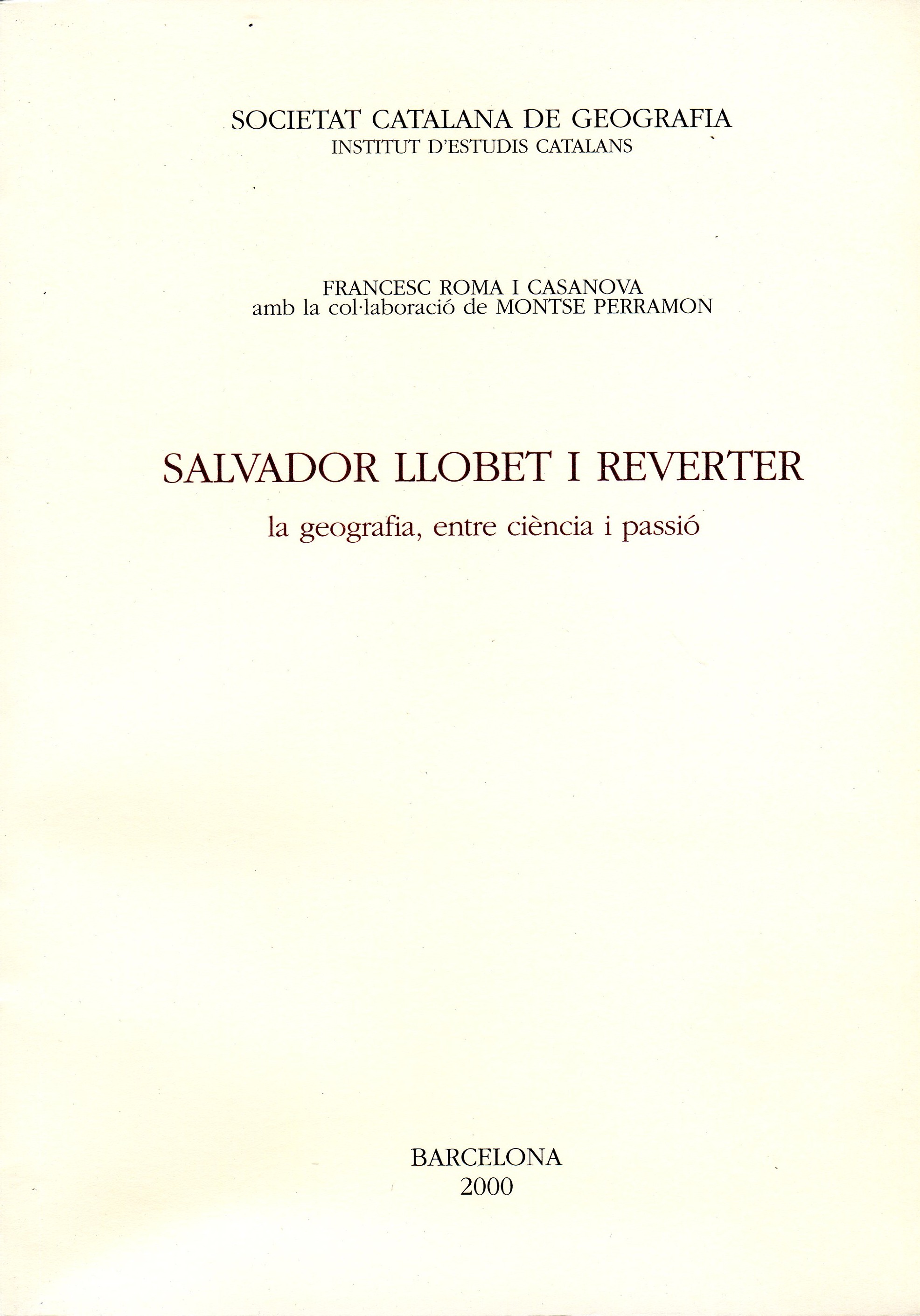 Salvador Llobet i Reverter : la geografia, entre ciència i passió - Miniatura 2