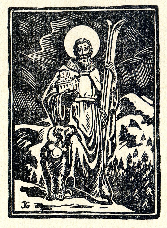 Goigs de lloa i coratge que el Club Alpí Núria canta a Sant Bernat de Menton, confessor de Crist que es venera al santuari de Santa Maria de Núria : La seva festa: El 15 de juny - Miniatura 4