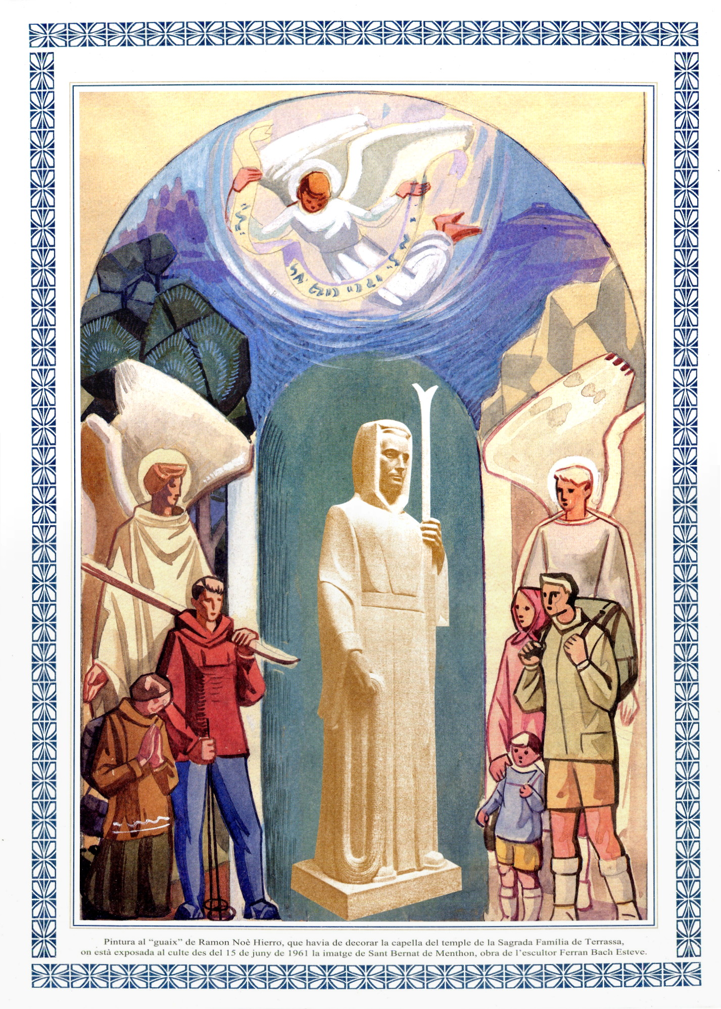 Goigs en honor i lloança de Sant Bernat de Menthon arxidiaca d'Aosta patró dels muntanyencs - Miniatura 3