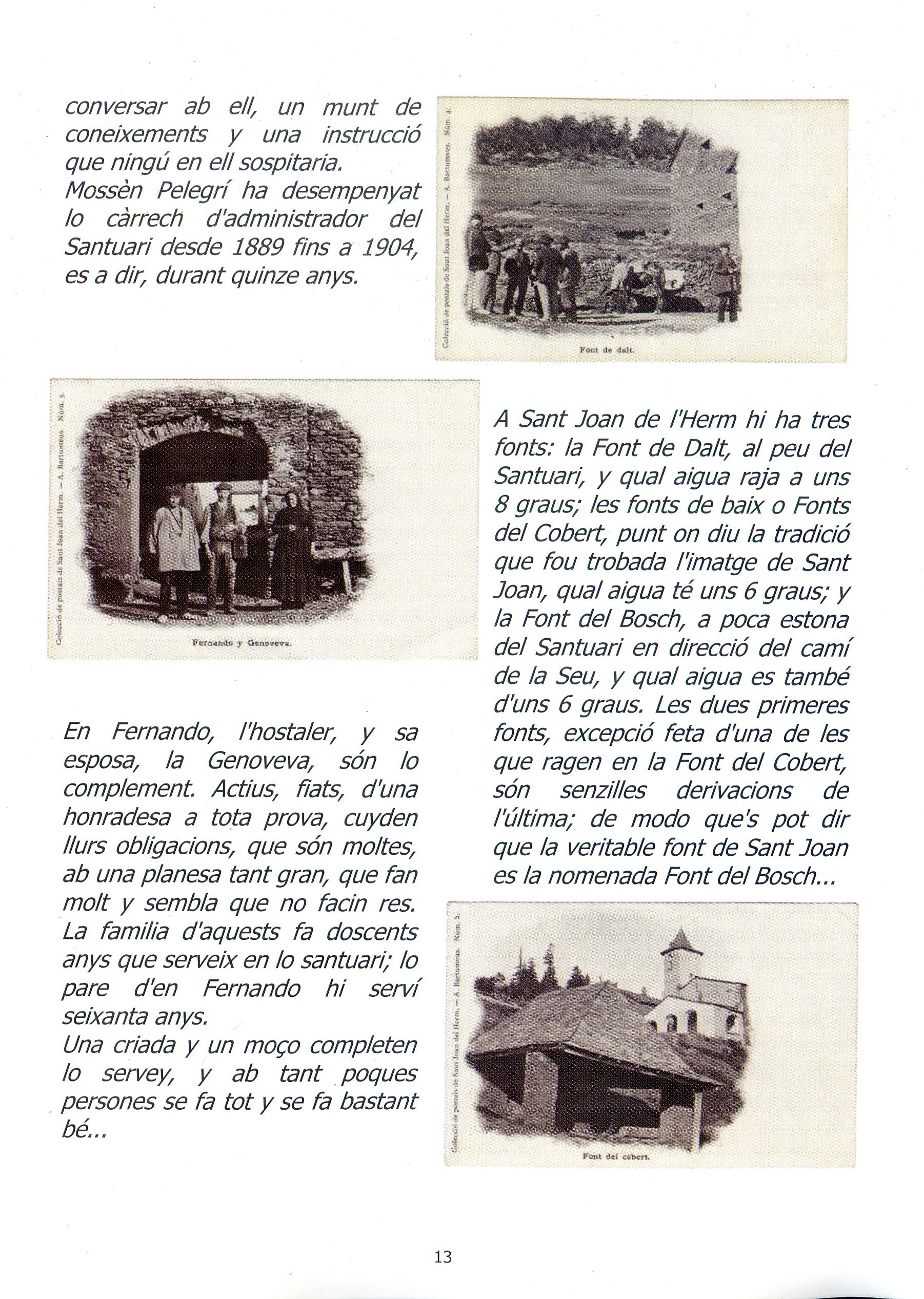 Revista Cartòfila : [Postals de Sant Joan de l'Erm del dr. Antoni Bartumeus Casanovas] - Miniatura 3