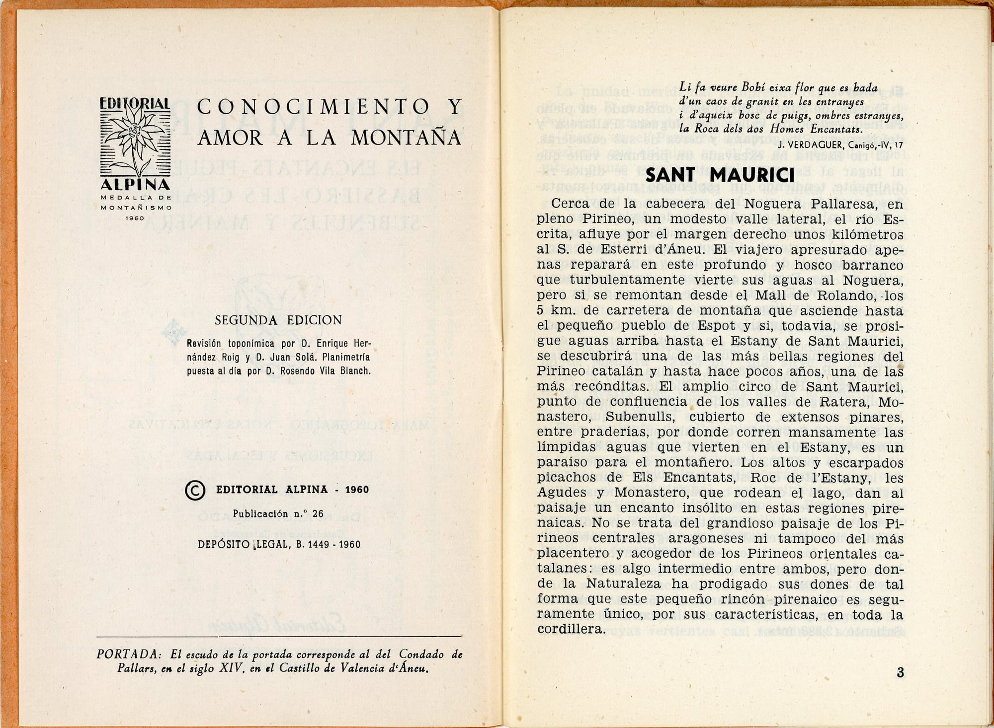 Sant Maurici : Els Encantats - Peguera - Bassiero - Les Crabes - Subenulls y Mainera - Miniatura 3
