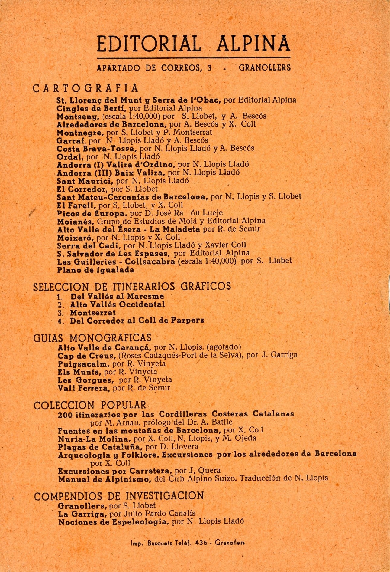 Sant Maurici : Els Encantats - Peguera - Bassiero - Les Crabes - Subenulls y Mainera - Miniatura 5