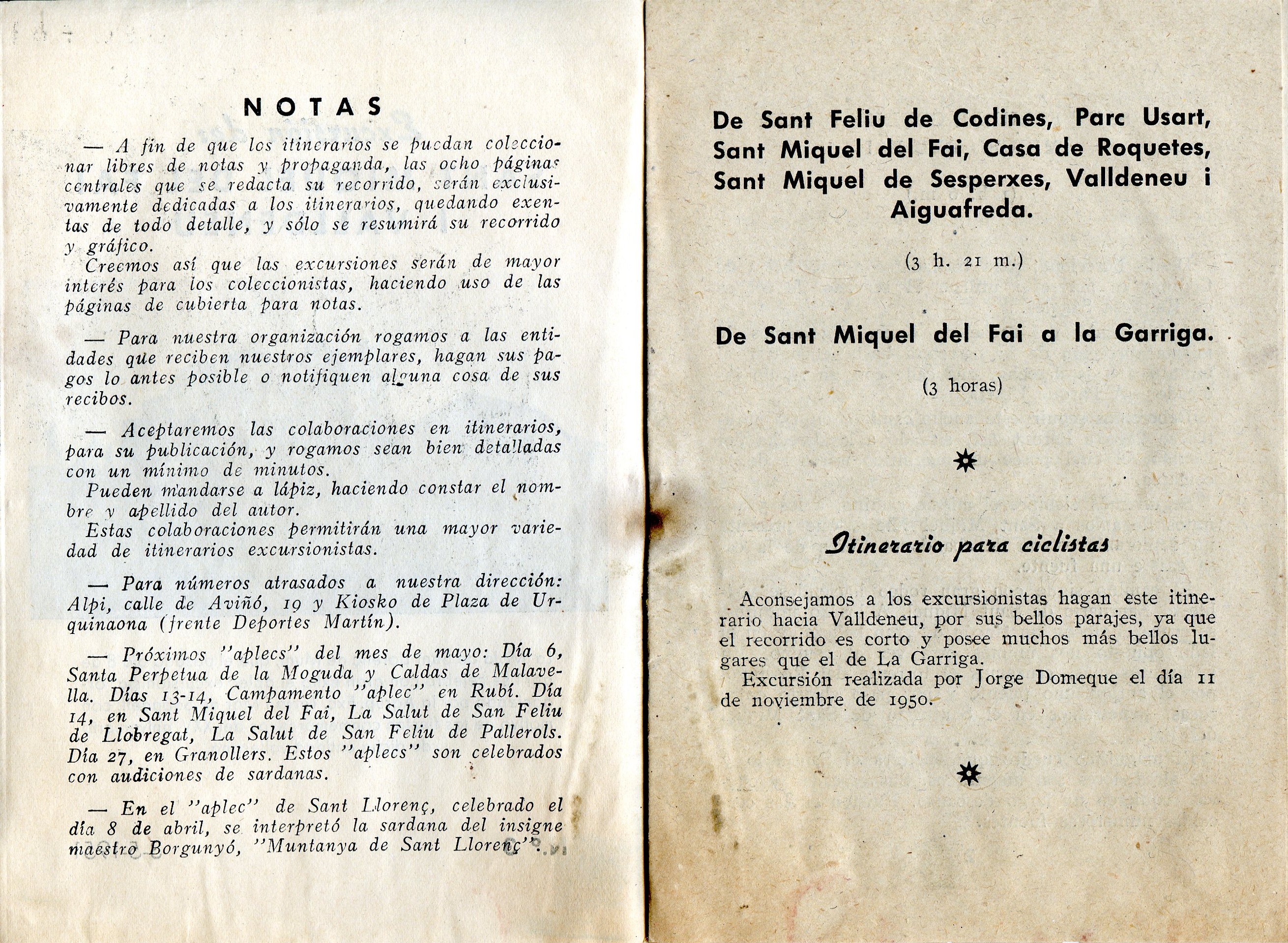 Excursión de: Sant Miquel del Fai i Valldeneu - Miniatura 2