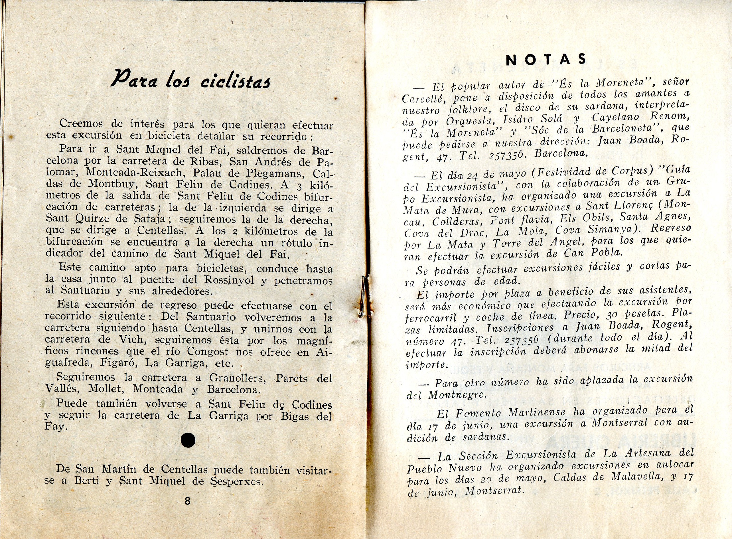 Excursión de: Sant Miquel del Fai i Valldeneu - Miniatura 6