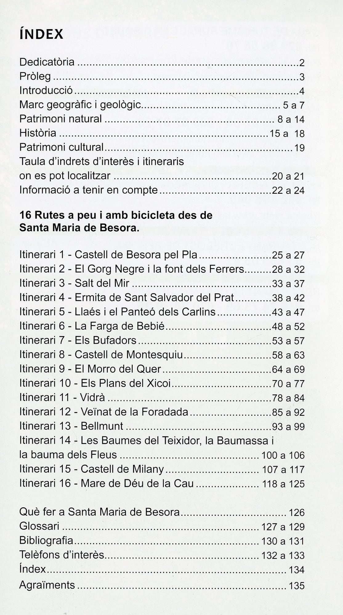 Santa Maria de Besora : Descoberta del patrimoni de Santa Maria de Besora a trevés de 16 rutes a peu i amb bicicleta - Miniatura 2