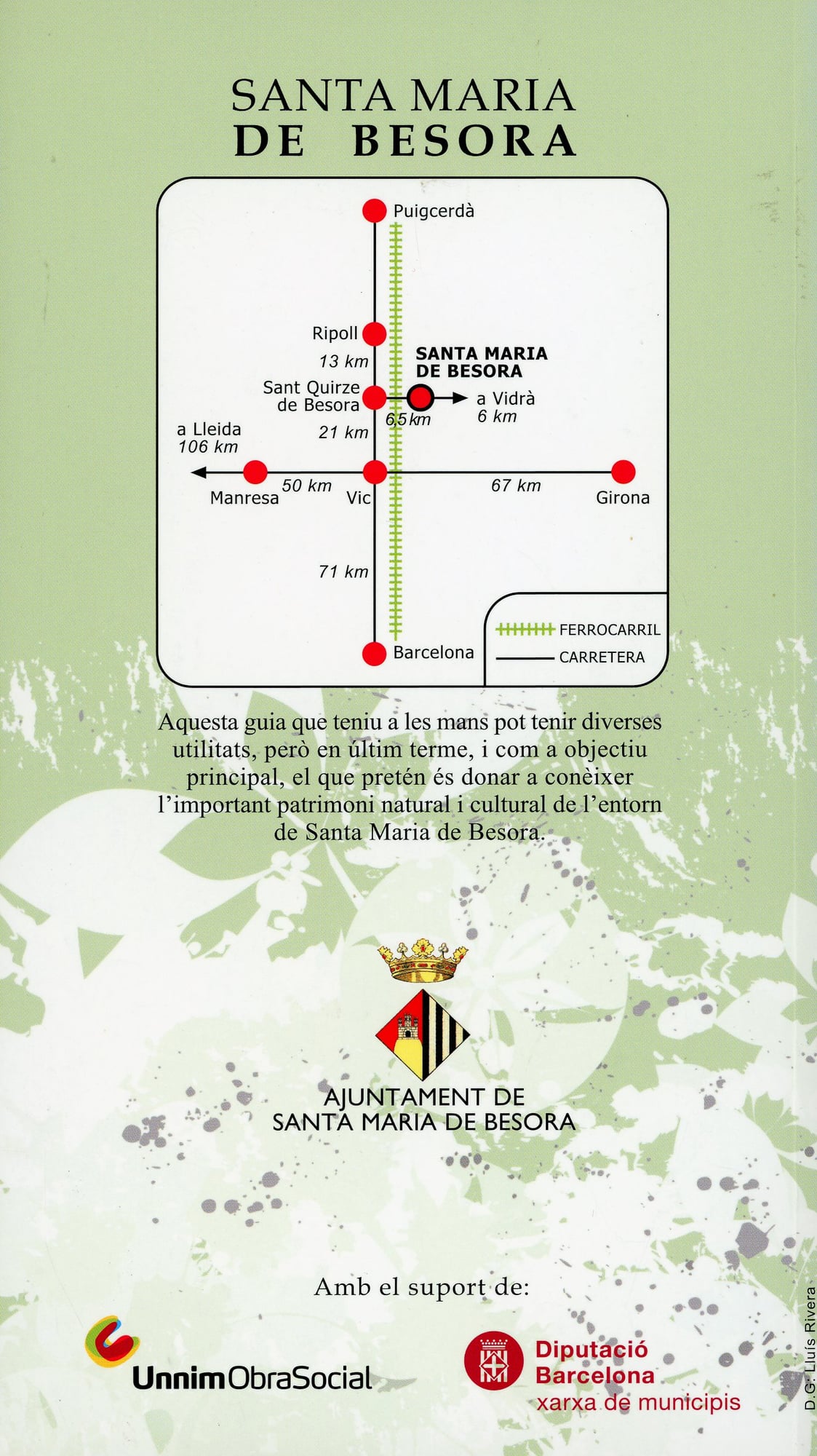 Santa Maria de Besora : Descoberta del patrimoni de Santa Maria de Besora a trevés de 16 rutes a peu i amb bicicleta - Miniatura 3