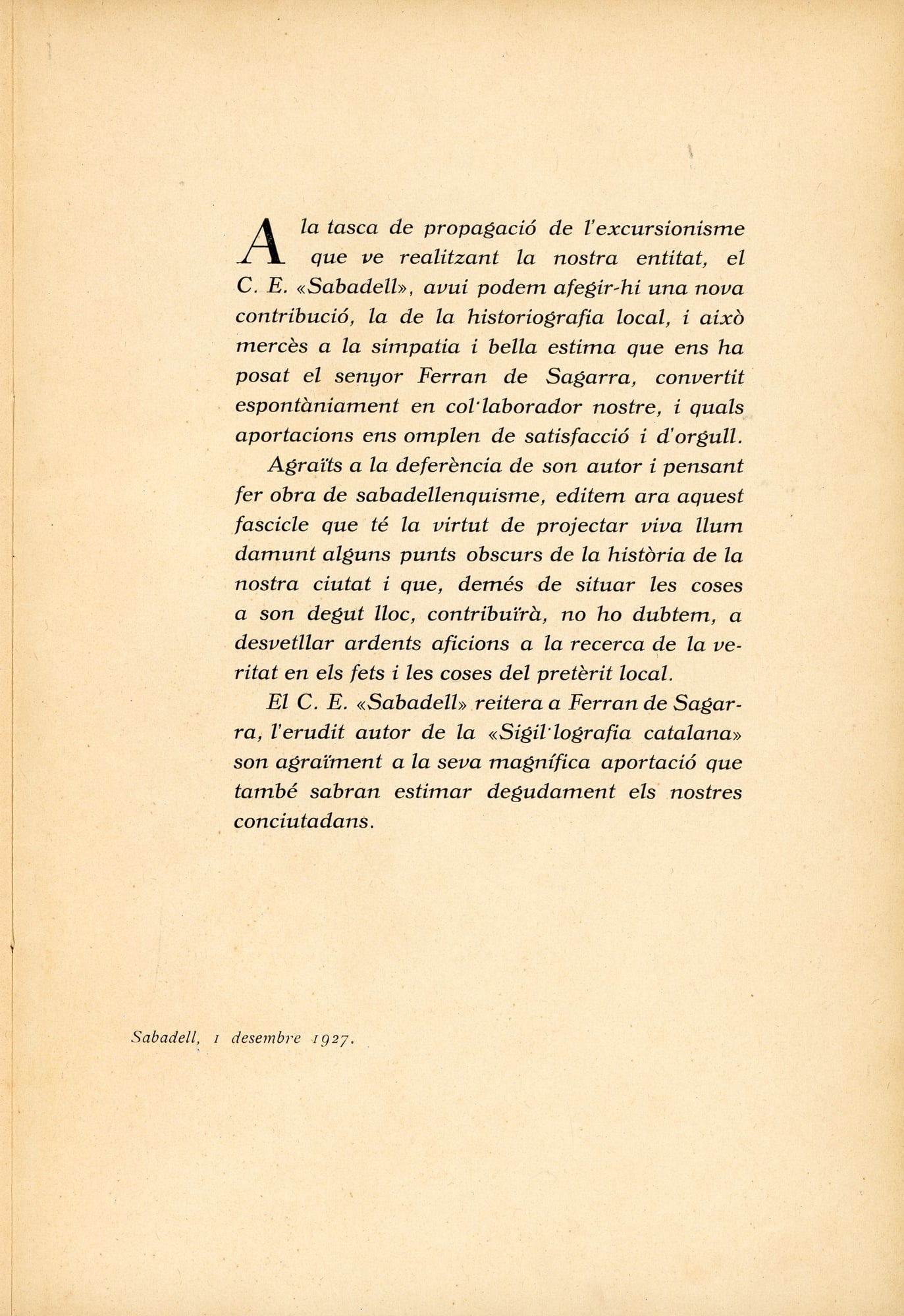 Segell de la cúria o cort de la vila de Sabadell per la reina dona Elionor de Sicília : (segle XIV) : Notes històriques - Miniatura 2