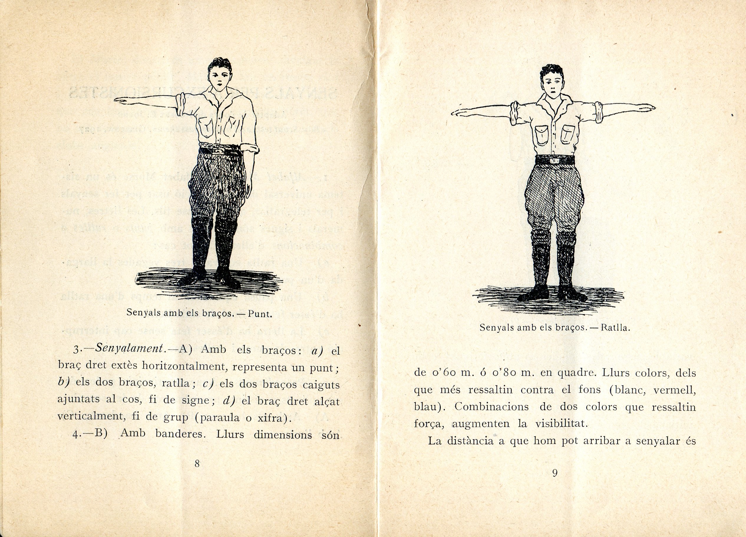Senyals per a excursionistes : Adaptat de l'obra de Robert E. Joung "Boy Scout tests and how to pass them" Glasgow, 1927 - Miniatura 4